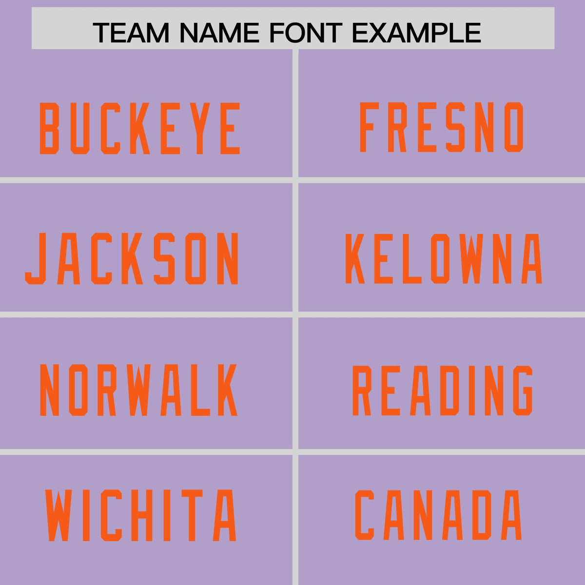 Custom Light Purple Orange Personalized Neckline Square Classic Authentic American Football Jersey