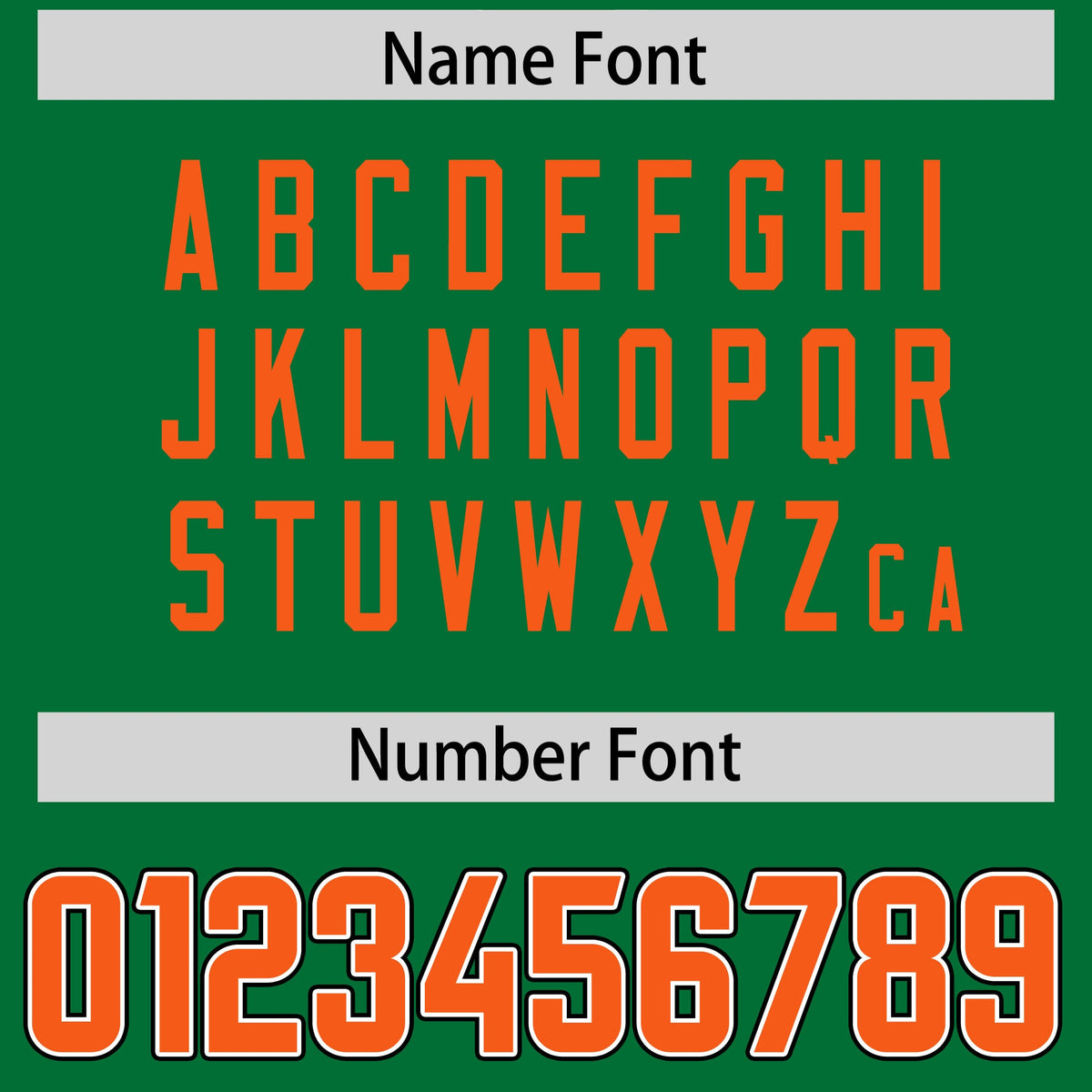 Custom Kelly Green Orange Personalized Neckline Square Classic Authentic American Football Jersey