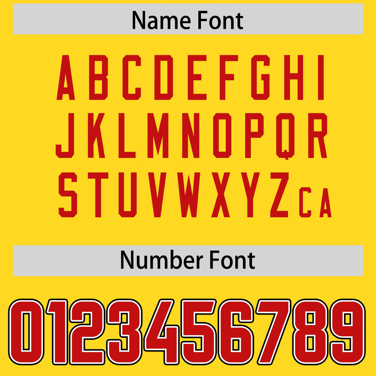 Custom Yellow Red Personalized Neckline Square Classic Authentic American Football Jersey