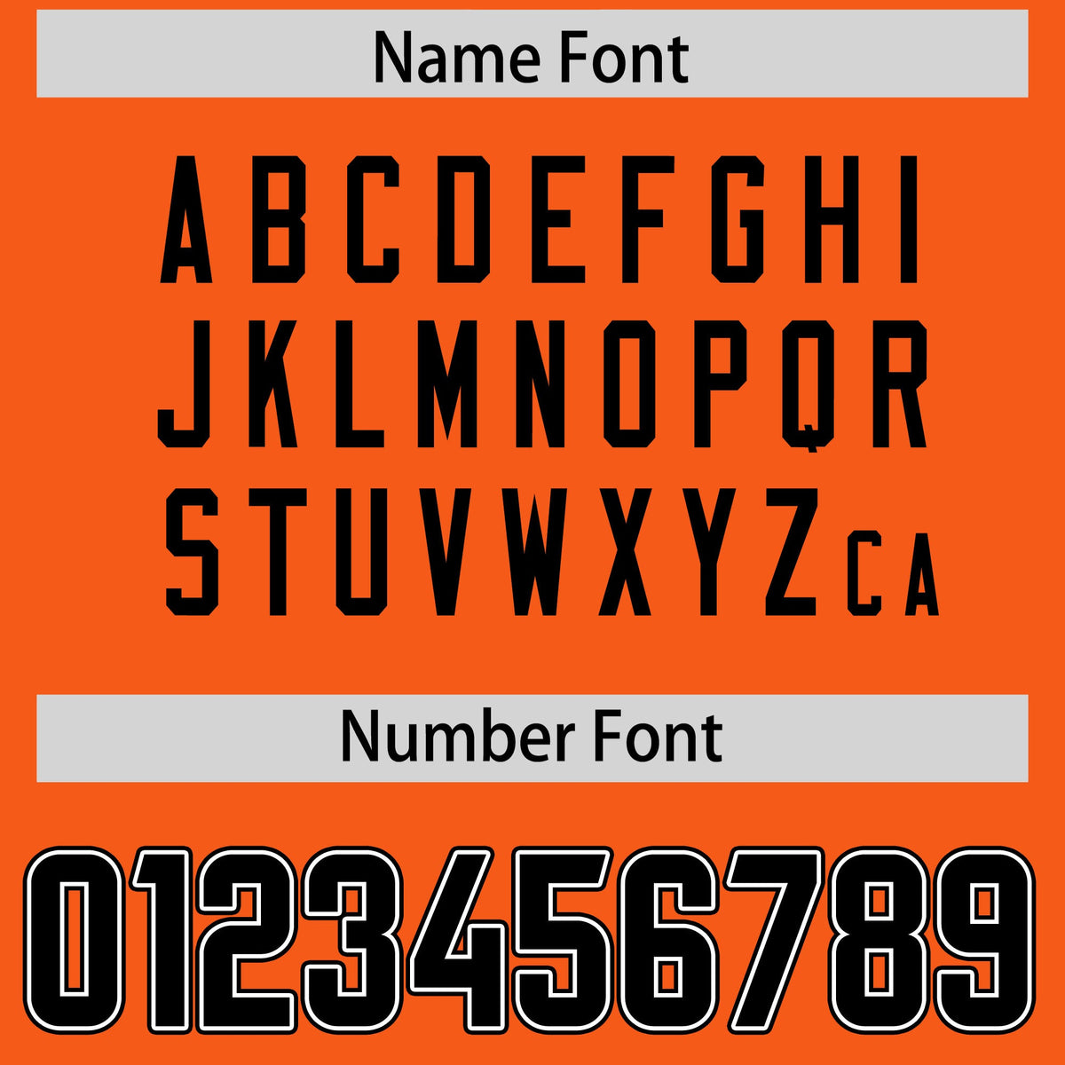 Custom Orange Black Personalized Neckline Square Classic Authentic American Football Jersey