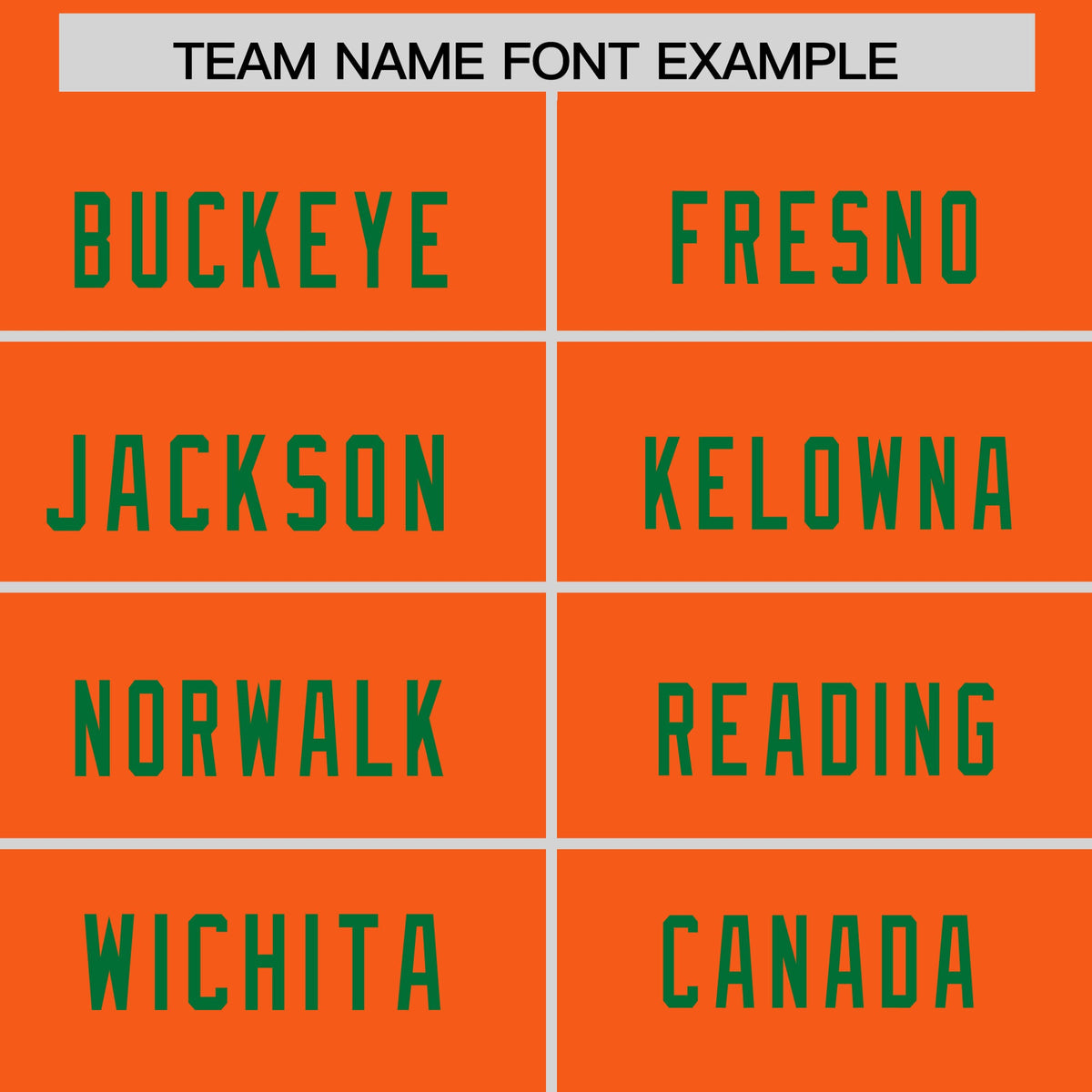 Custom Orange Kelly Green Personalized Neckline Square Classic Authentic American Football Jersey