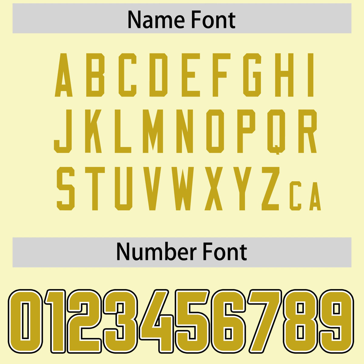 Custom Cream Old Gold Personalized Neckline Square Classic Authentic American Football Jersey