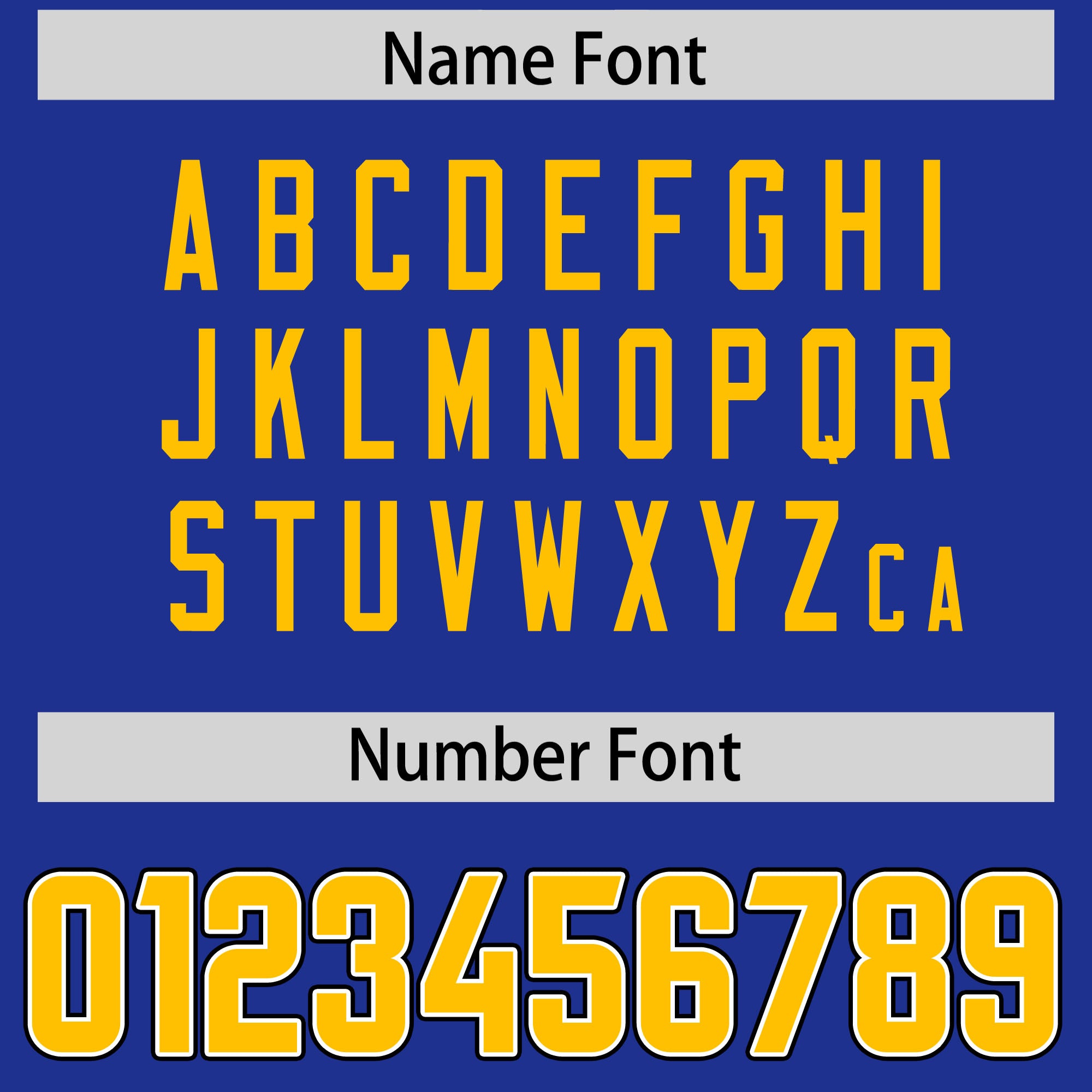 Custom Royal Yellow Personalized Neckline Square Classic Authentic American Football Jersey