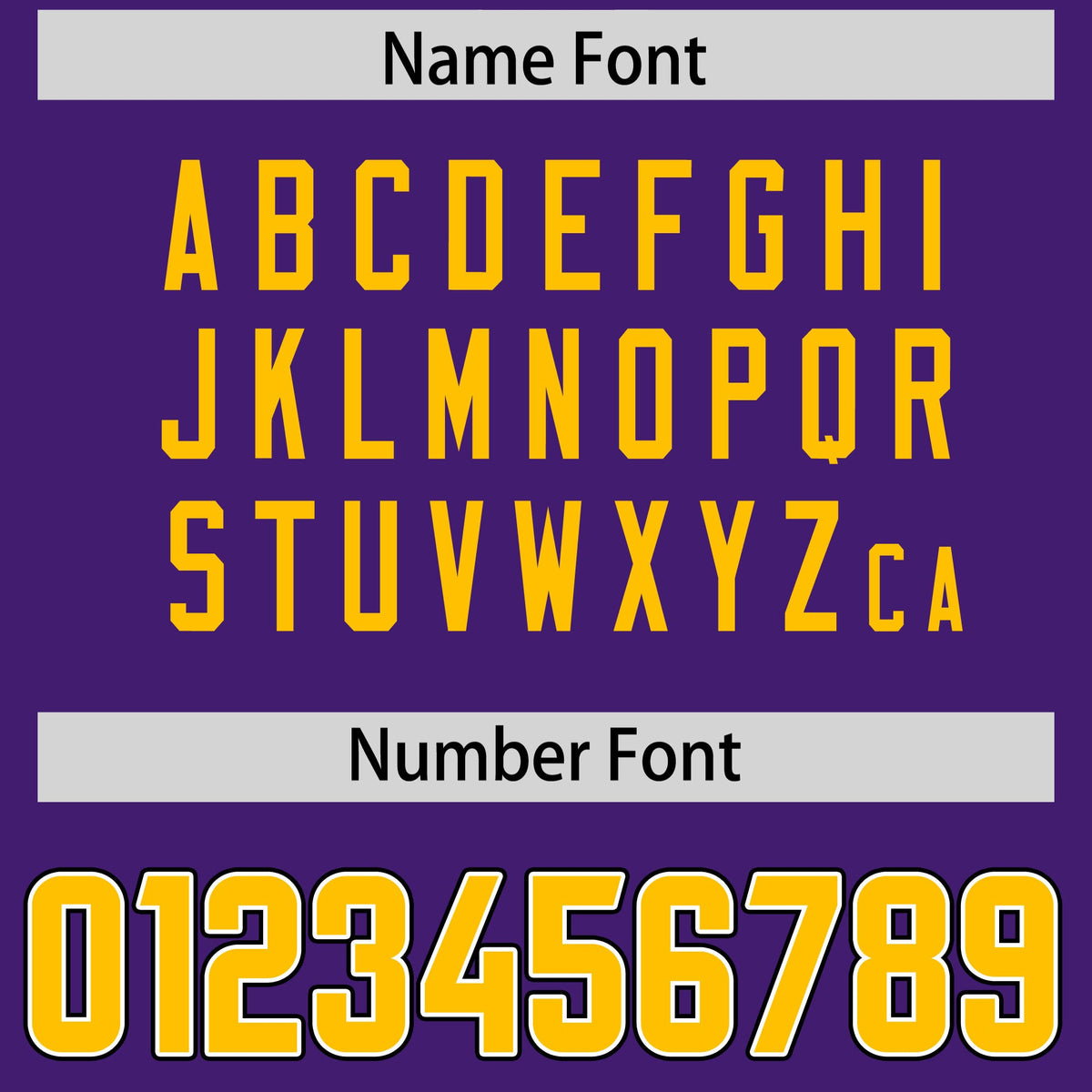 Custom Purple Yellow Personalized Neckline Square Classic Authentic American Football Jersey