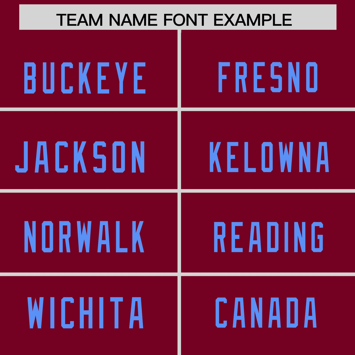 Custom Crimson Powder Blue Personalized Neckline Square Classic Authentic American Football Jersey