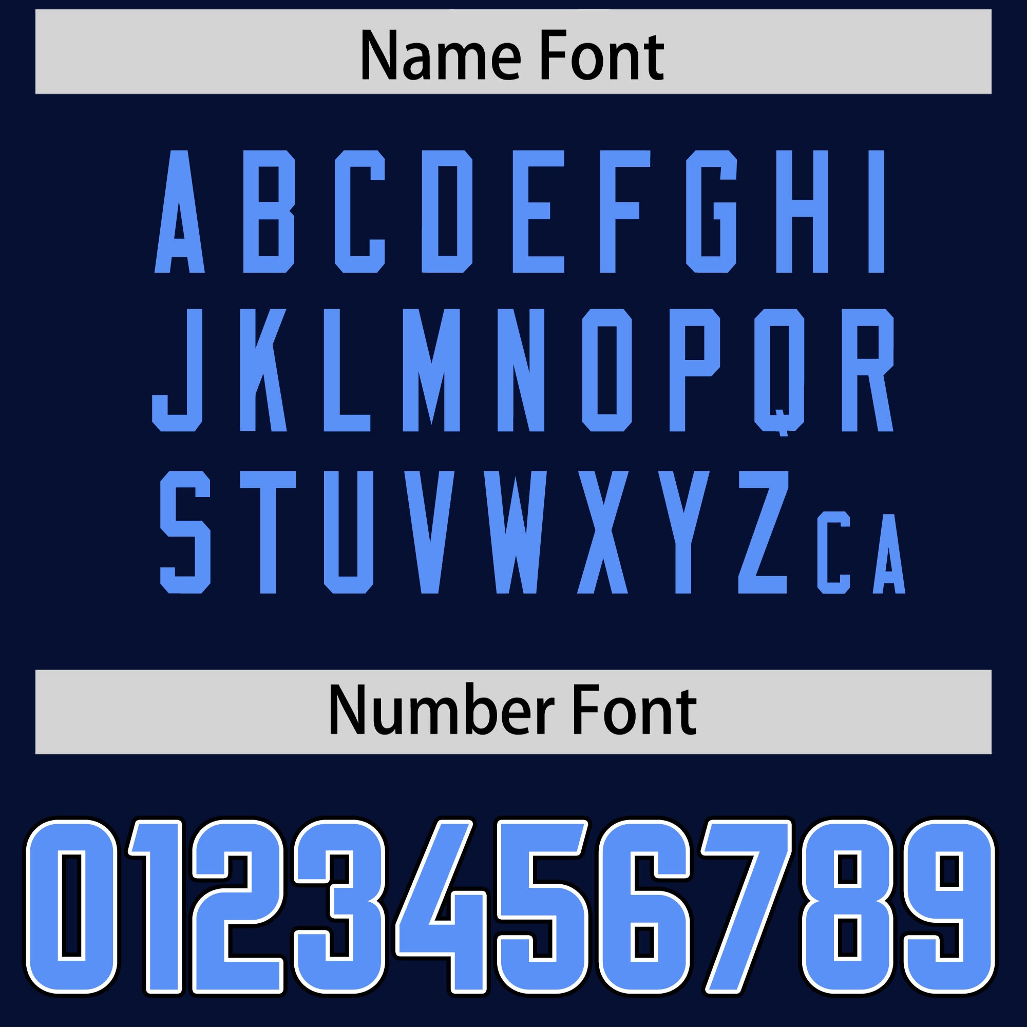 Custom Navy Powder Blue Personalized Neckline Square Classic Authentic American Football Jersey