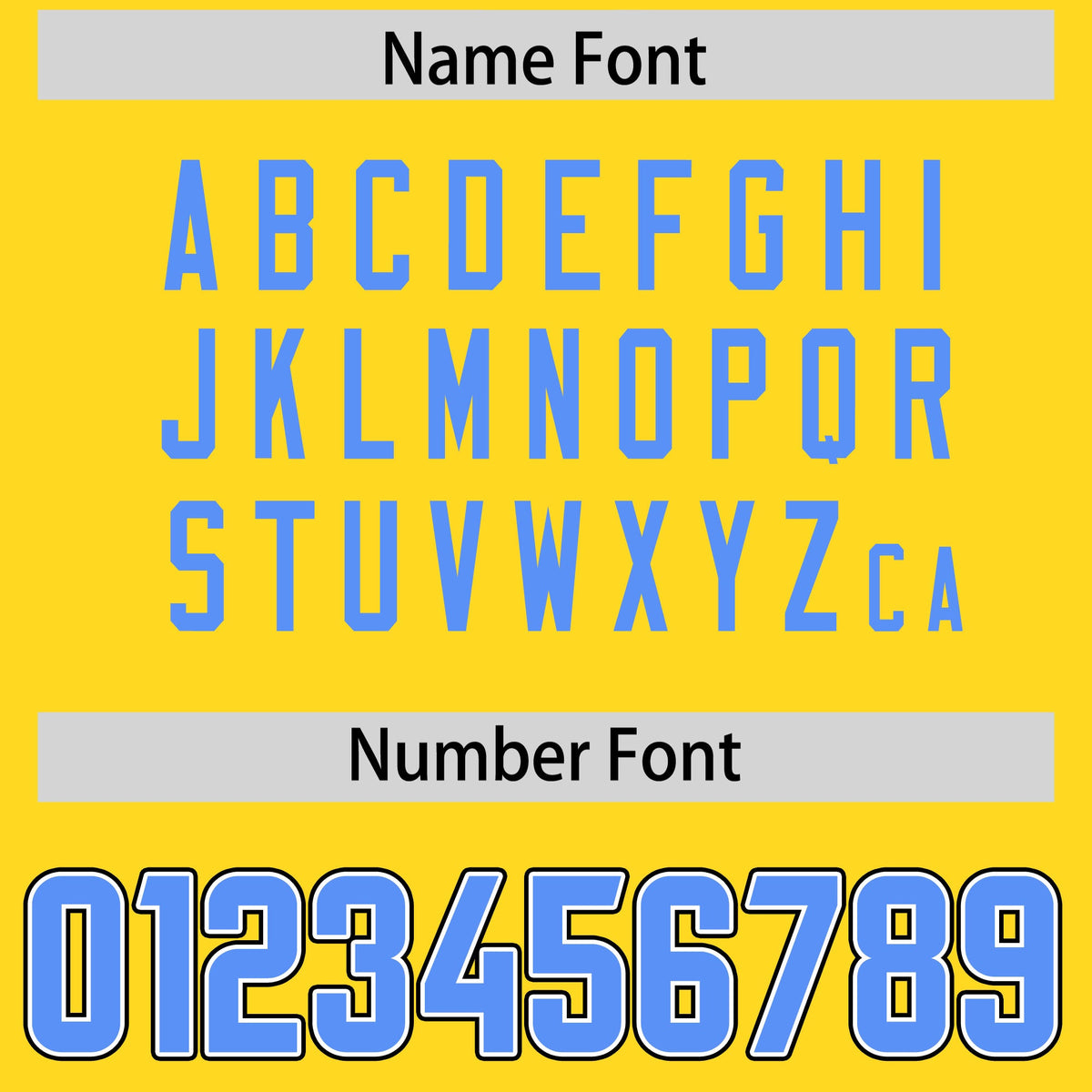 Custom Gold Powder Blue Personalized Neckline Square Classic Authentic American Football Jersey