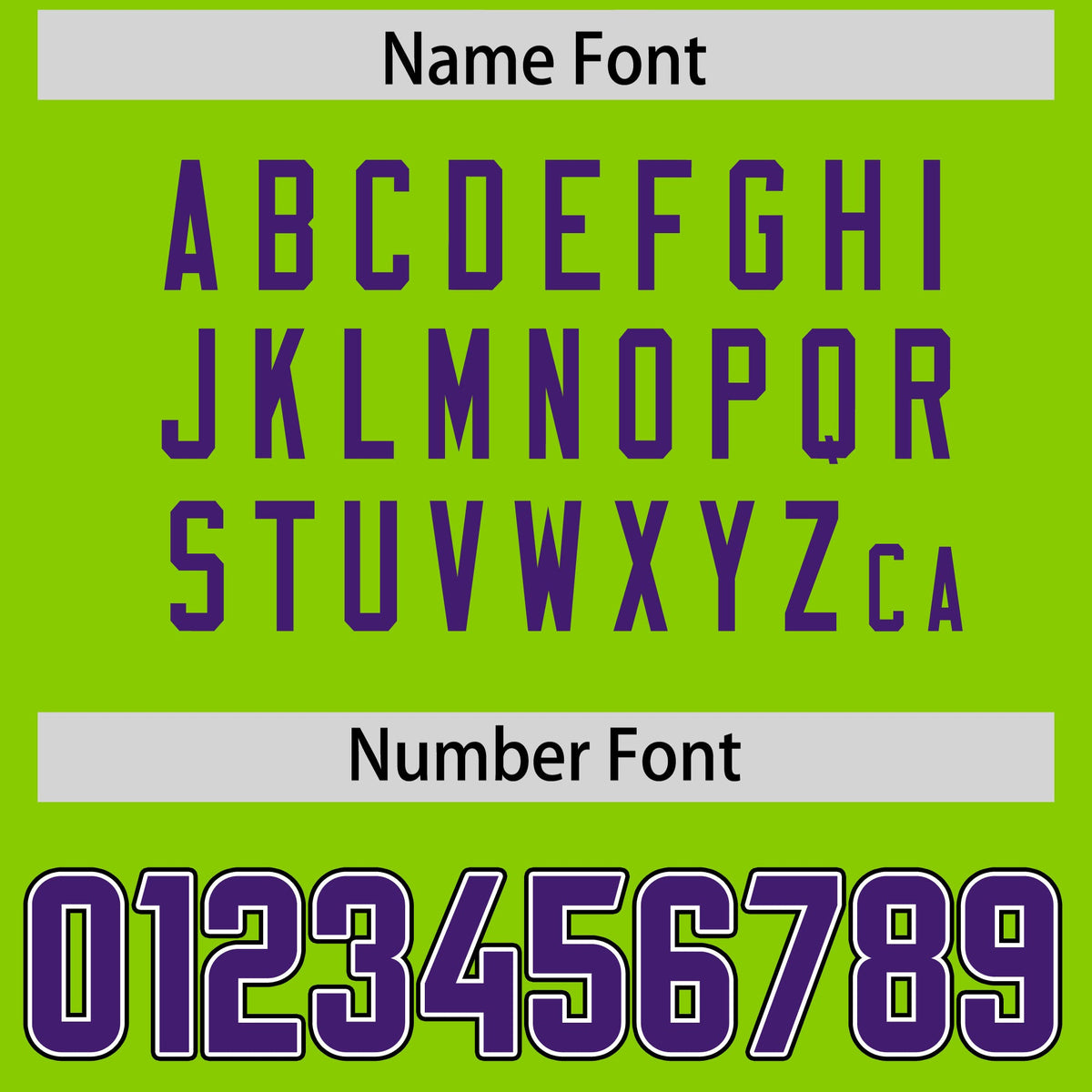 Custom Neon Green Purple Personalized Neckline Square Classic Authentic American Football Jersey