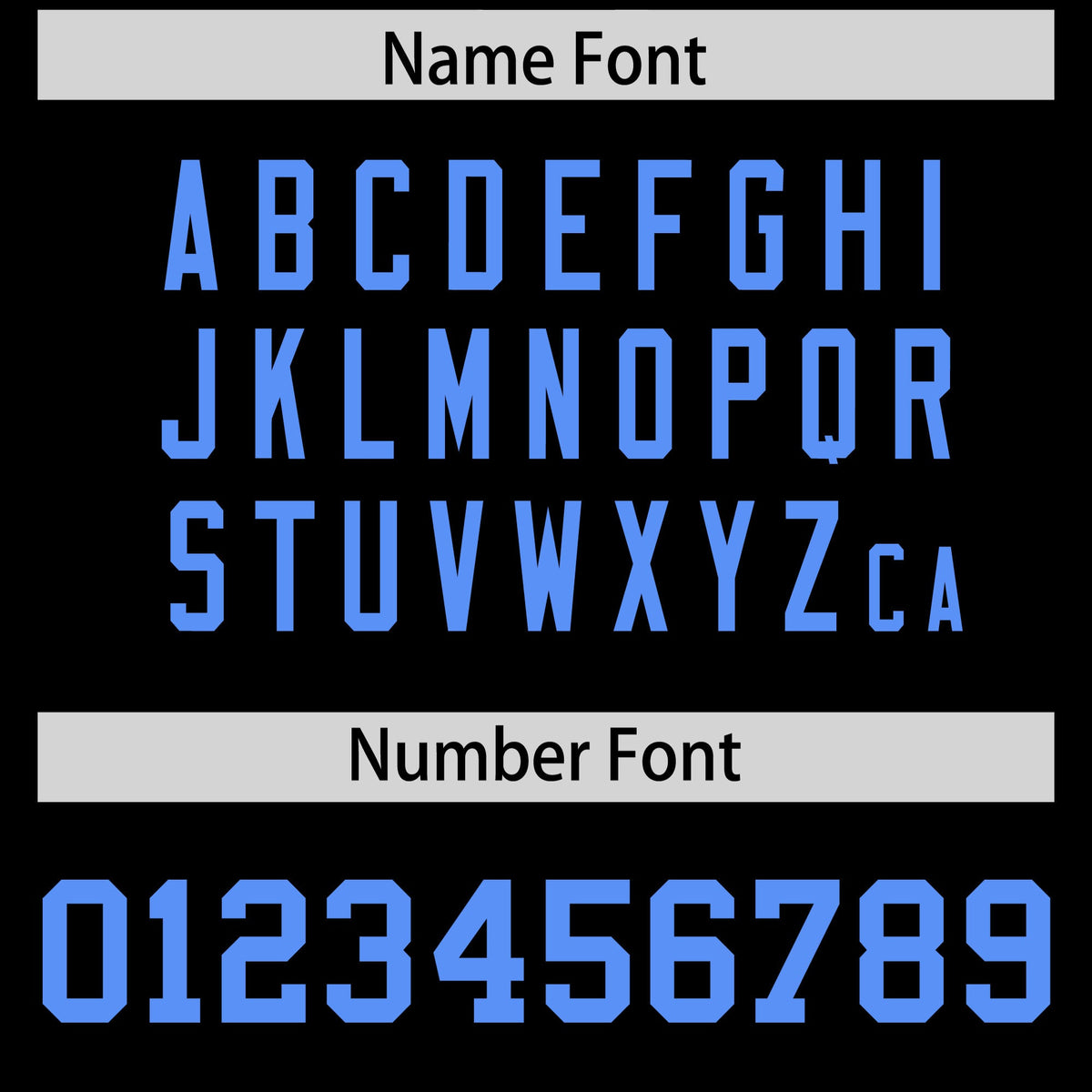 Custom Black Powder Blue Personalized Neckline Square Classic Authentic American Football Jersey