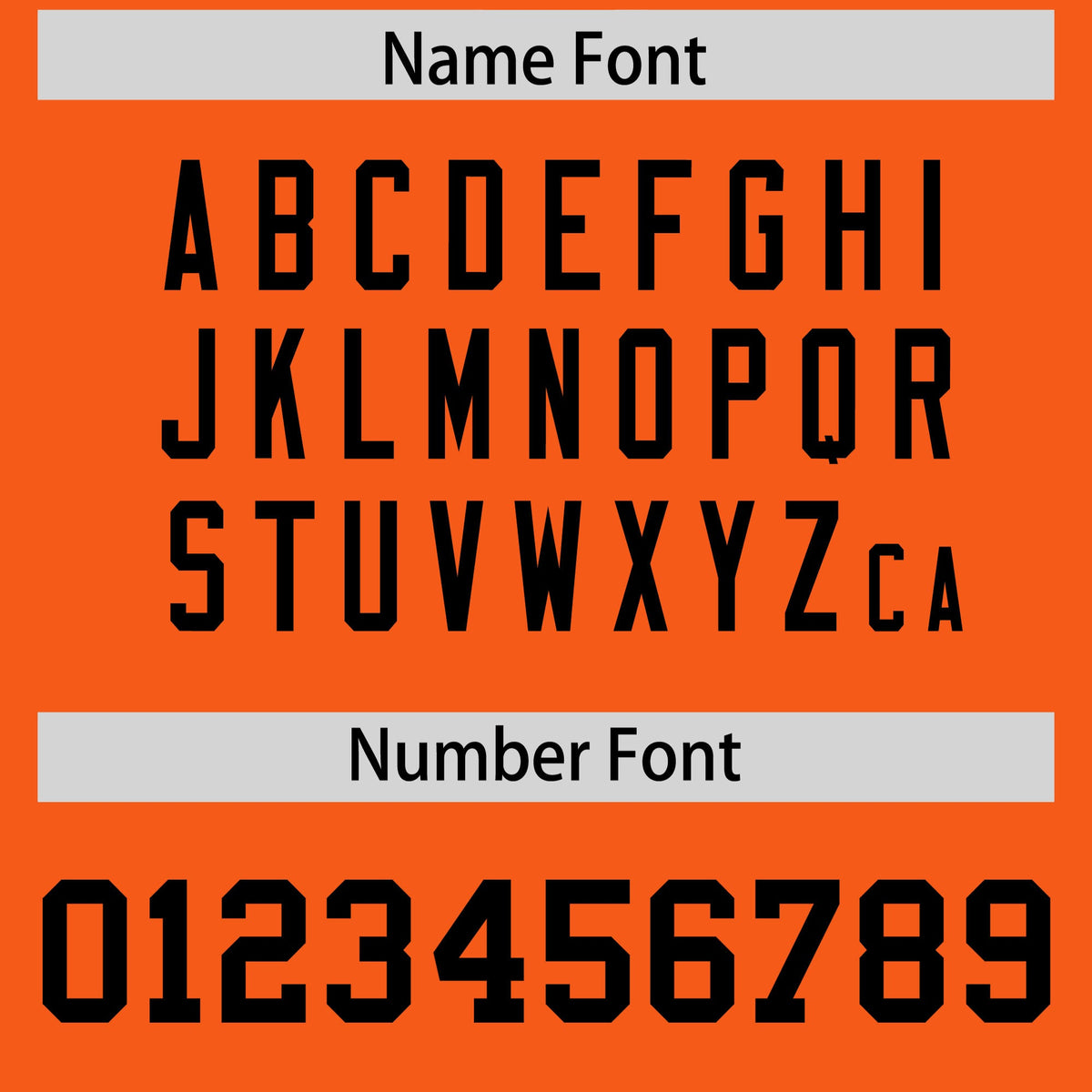 Custom Orange Black Personalized Neckline Square Classic Authentic American Football Jersey