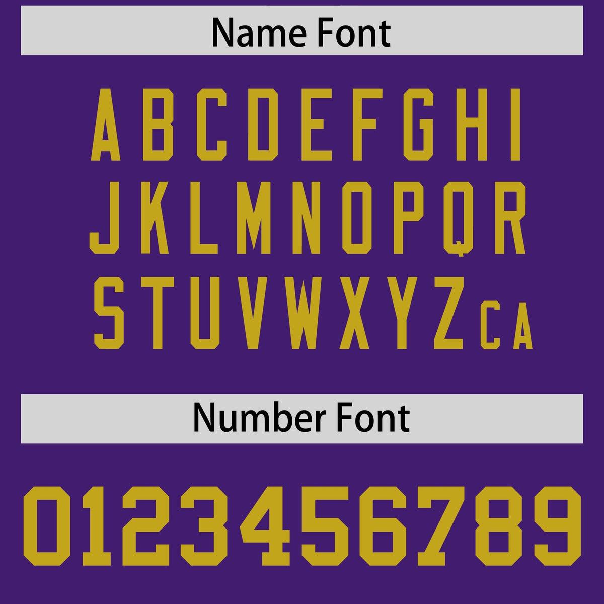 Custom Purple Old Gold Personalized Neckline Square Classic Authentic American Football Jersey