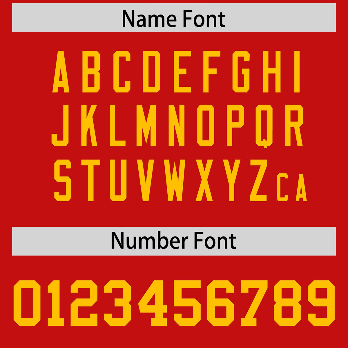 Custom Red Yellow Personalized Neckline Square Classic Authentic American Football Jersey