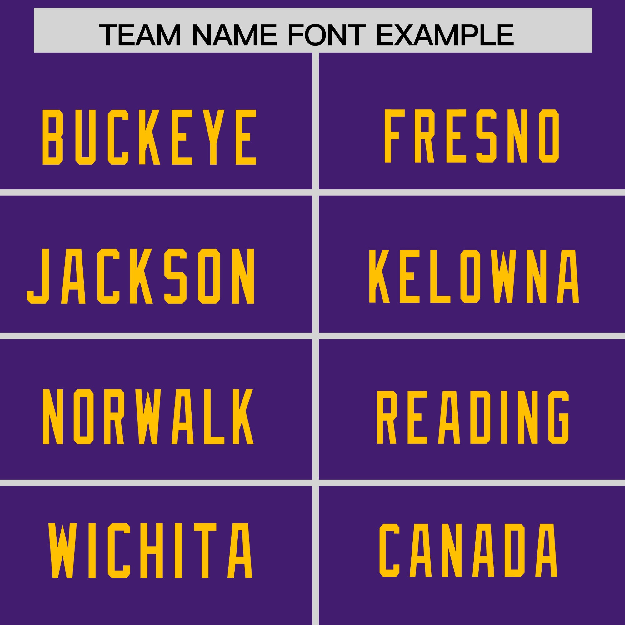Custom Purple Yellow Personalized Neckline Square Classic Authentic American Football Jersey