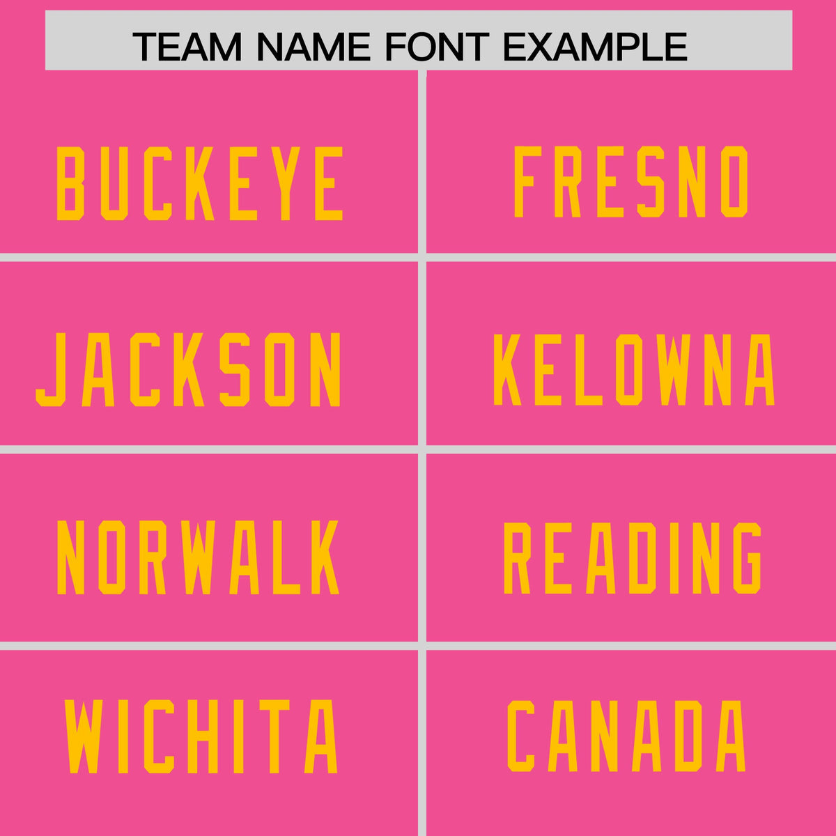 Custom Pink Yellow Personalized Neckline Square Classic Authentic American Football Jersey