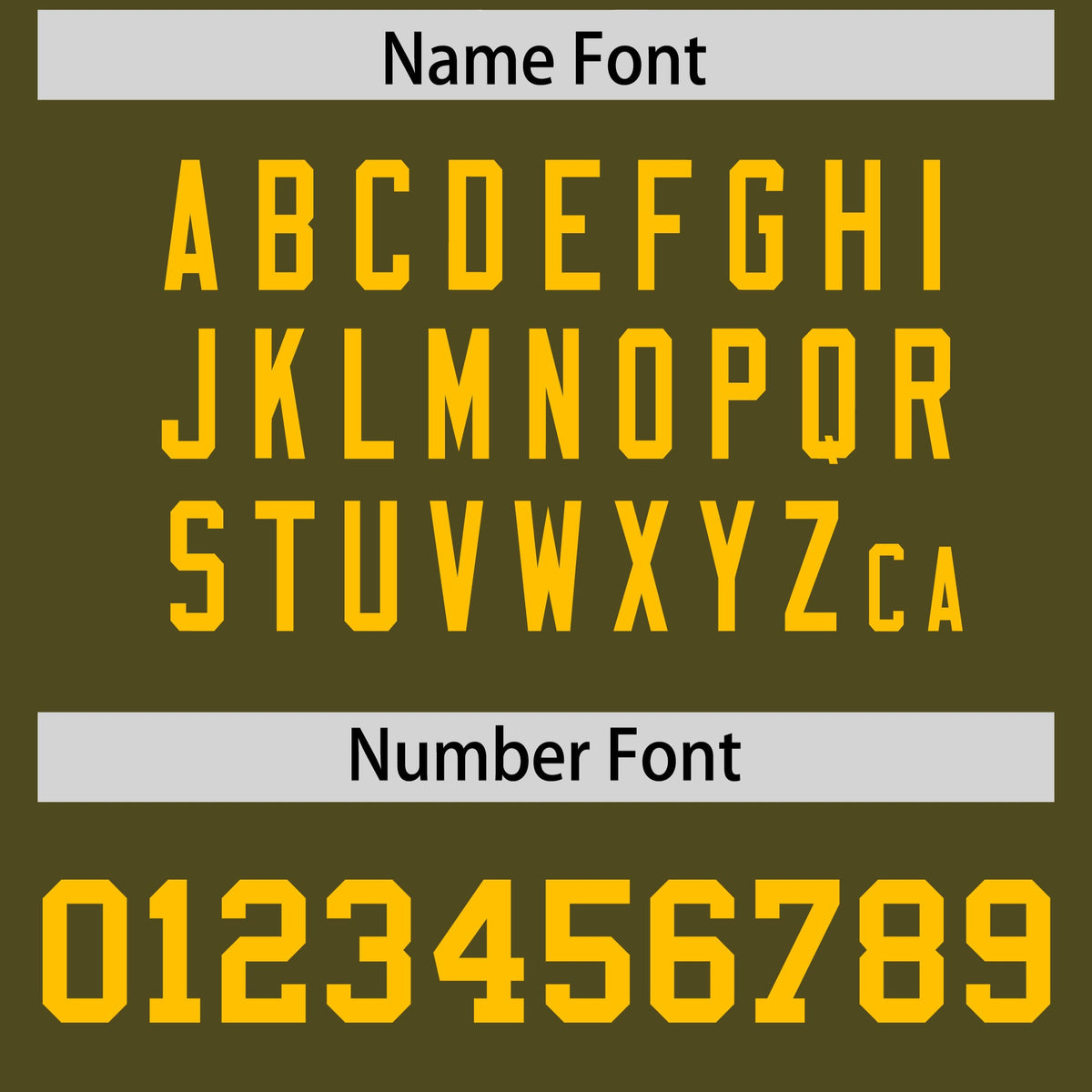 Custom Olive Yellow Personalized Neckline Square Classic Authentic American Football Jersey