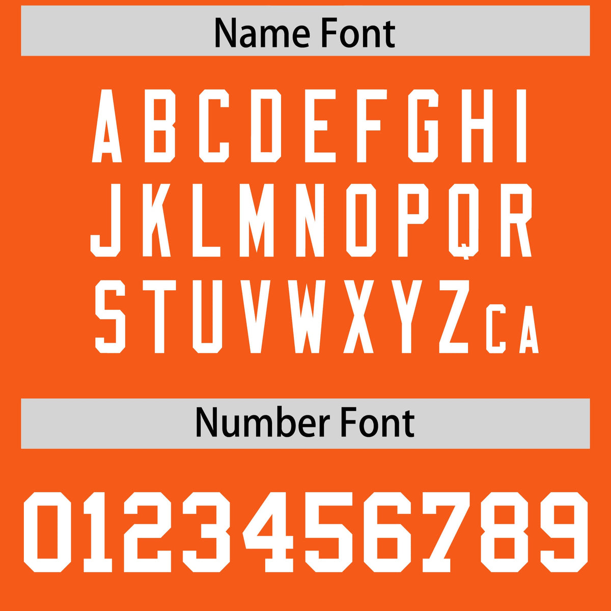 Custom Orange White Personalized Neckline Square Classic Authentic American Football Jersey