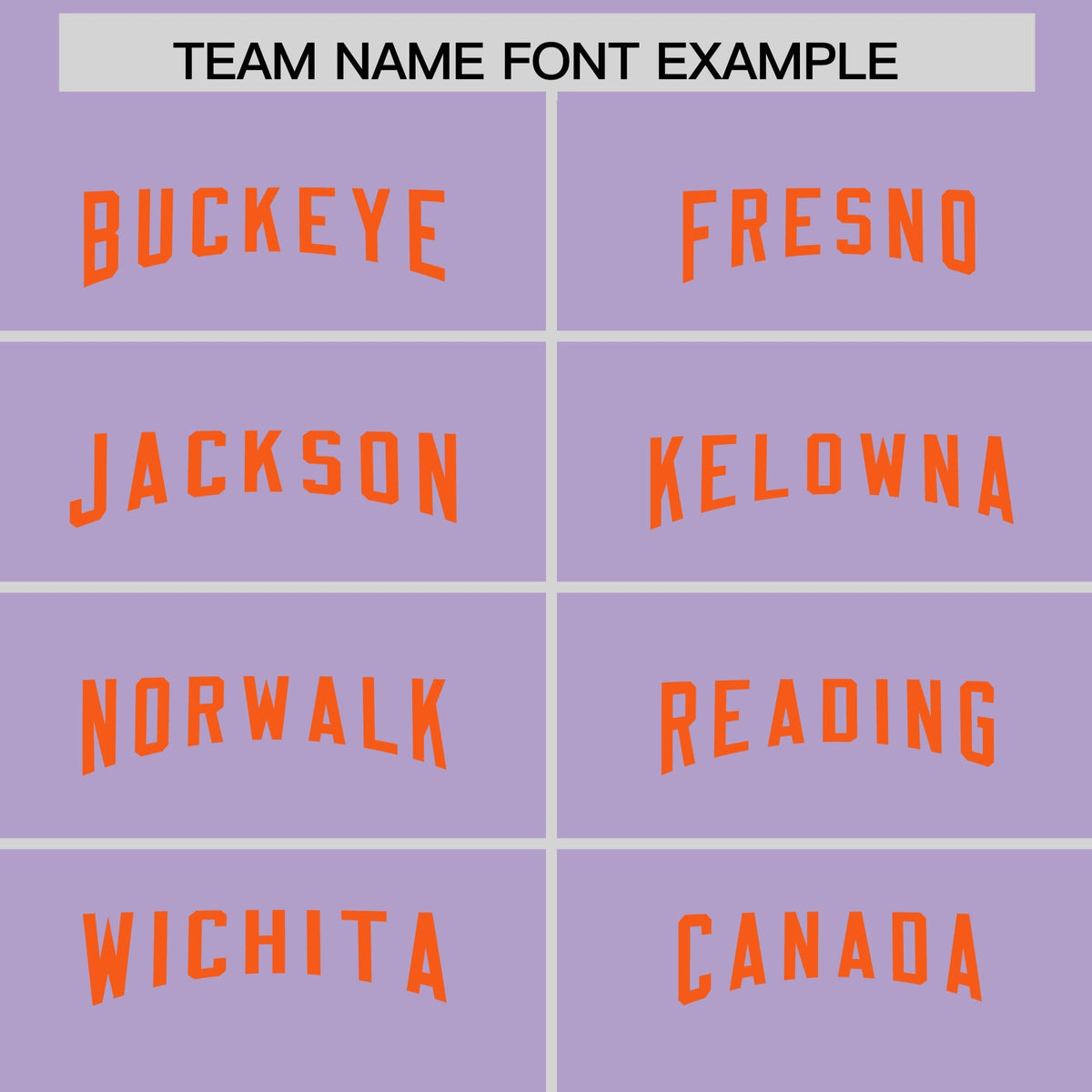 Custom Light Purple Orange Personalized Neckline Square Classic Authentic American Football Jersey