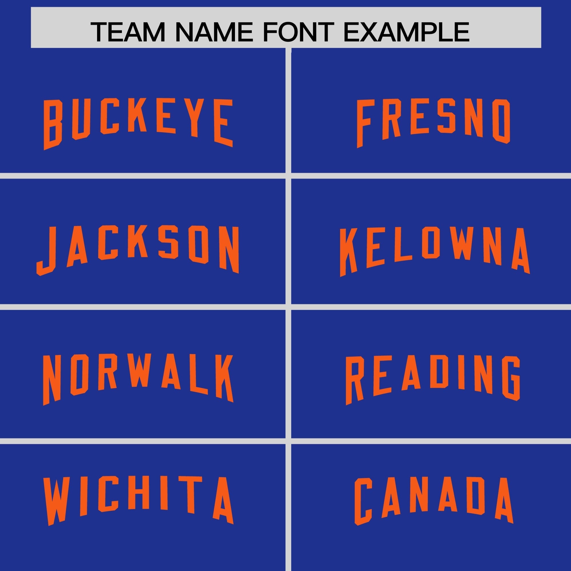 Custom Royal Orange Personalized Neckline Square Classic Authentic American Football Jersey