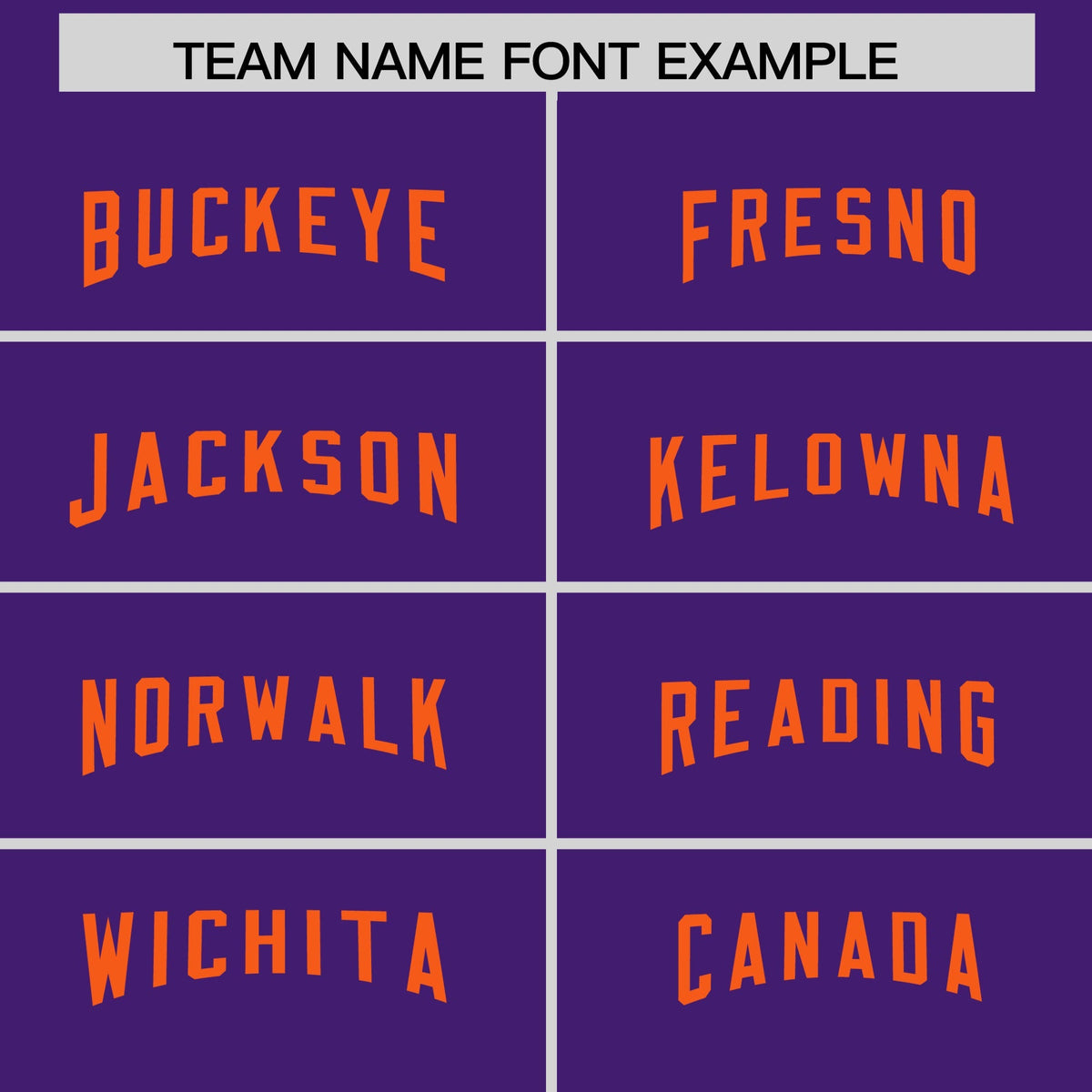 Custom Purple Orange Personalized Neckline Square Classic Authentic American Football Jersey