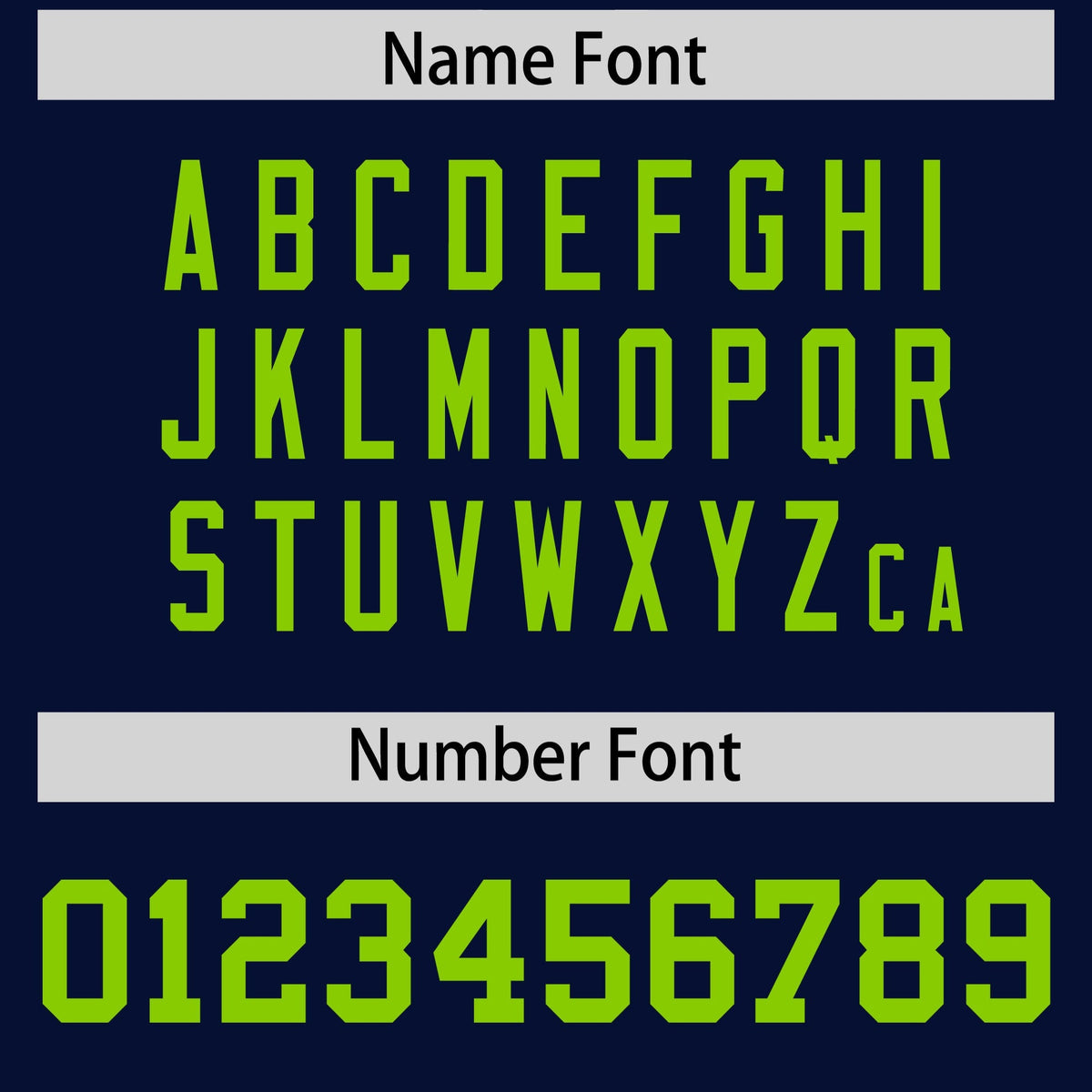 Custom Navy Neon Green Personalized Neckline Square Classic Authentic American Football Jersey