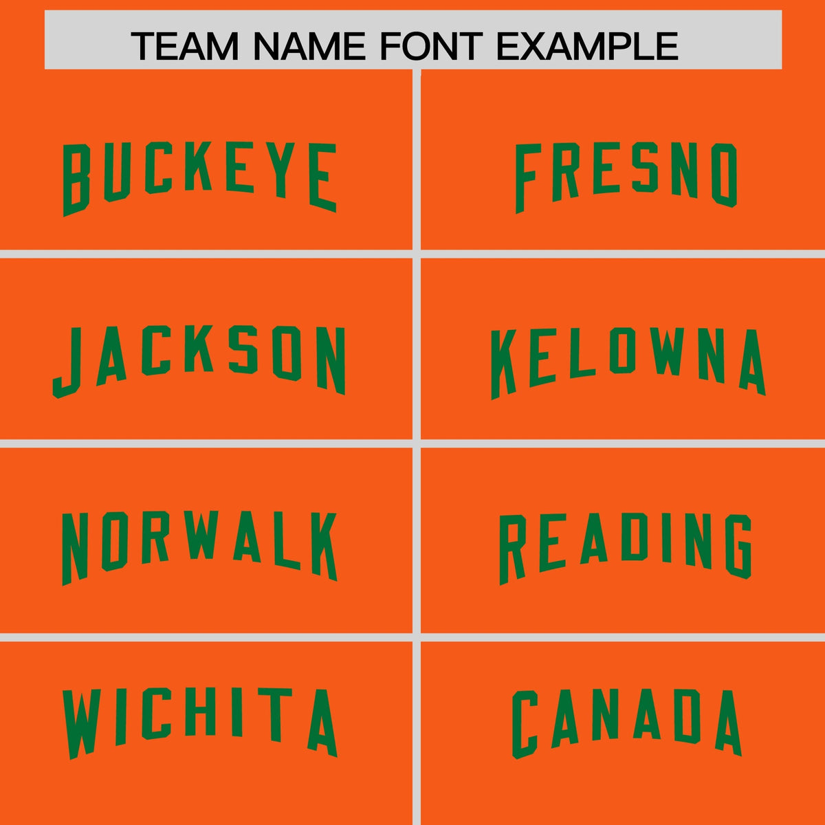 Custom Orange Kelly Green Personalized Neckline Square Classic Authentic American Football Jersey