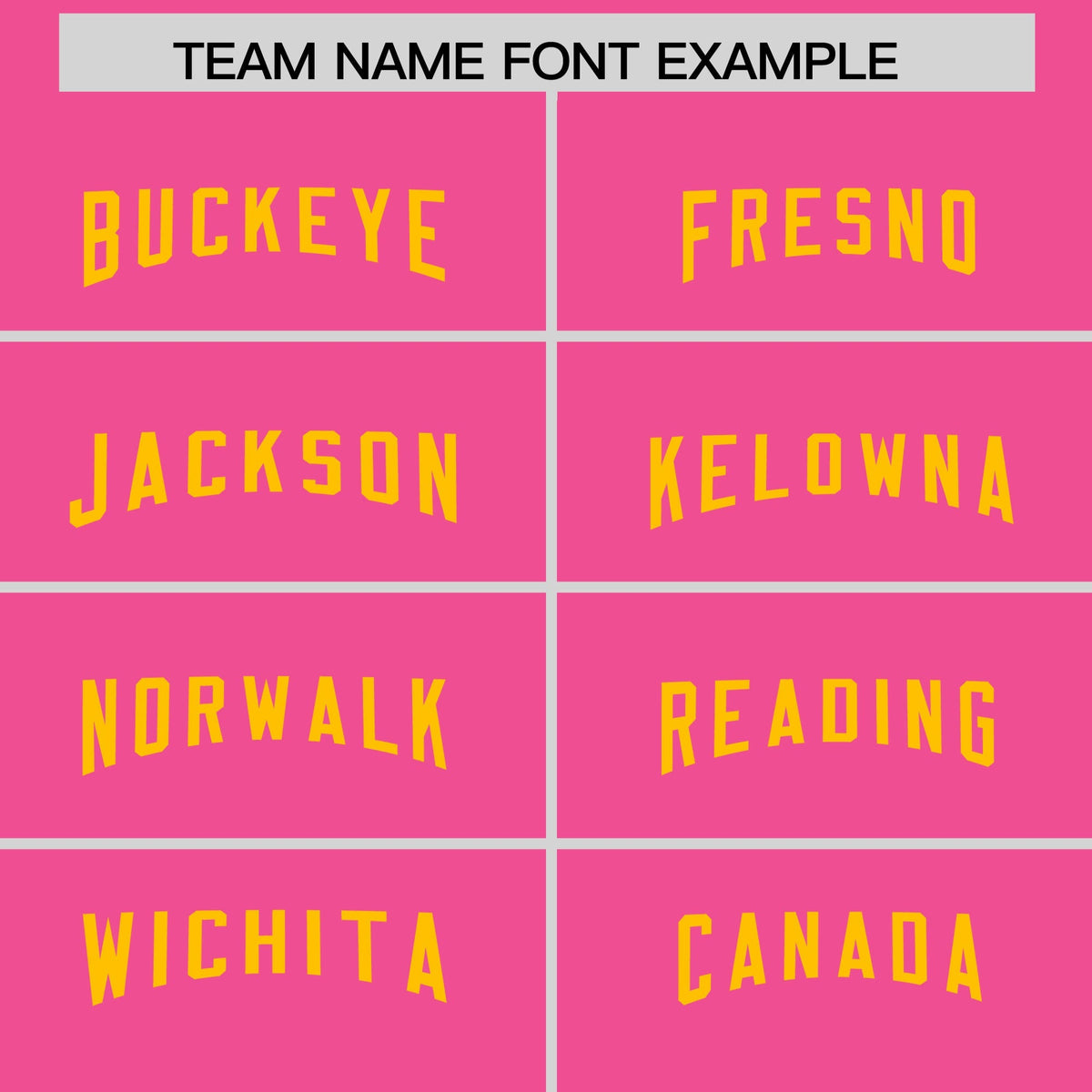 Custom Pink Yellow Personalized Neckline Square Classic Authentic American Football Jersey