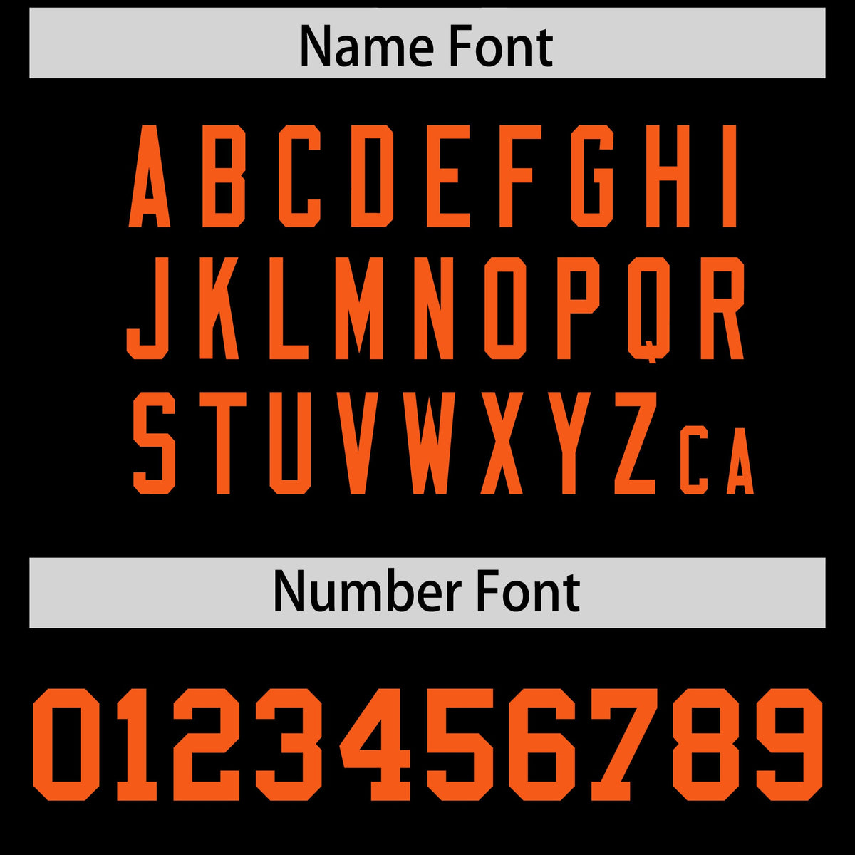 Custom Black Orange Personalized Neckline Square Classic Authentic American Football Jersey