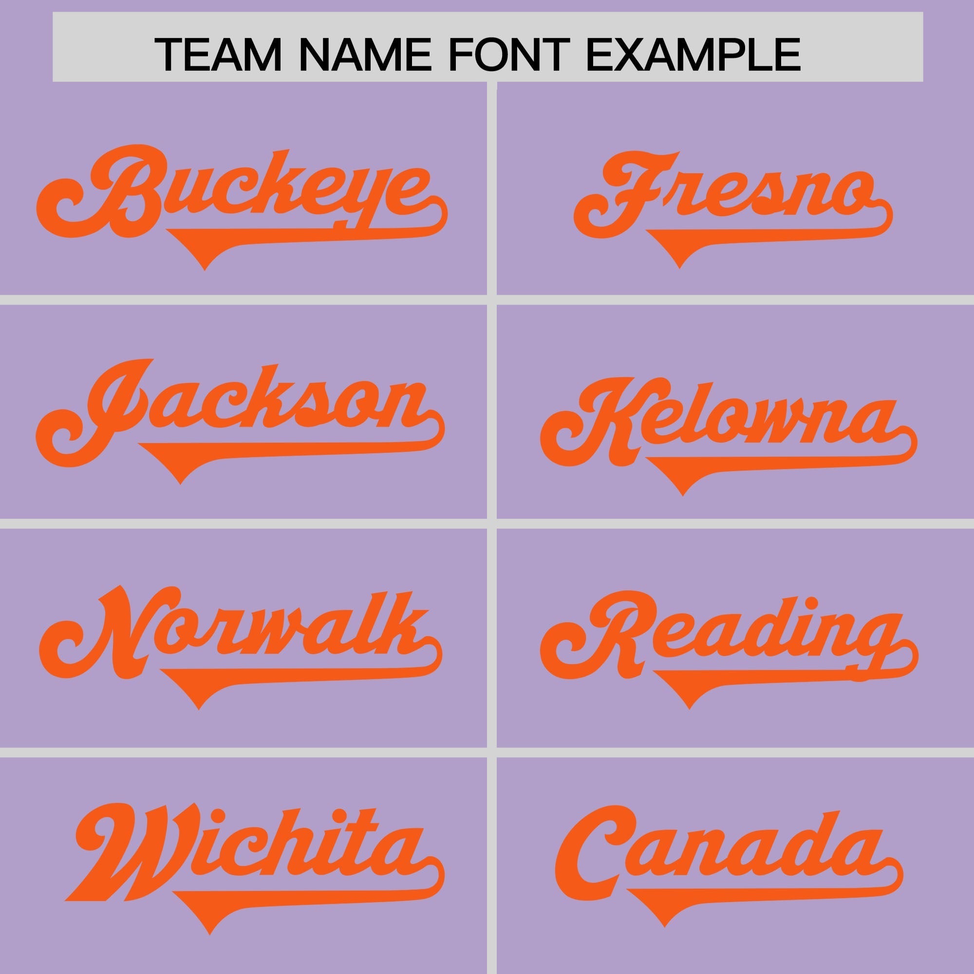 Custom Light Purple Orange Personalized Neckline Square Classic Authentic American Football Jersey