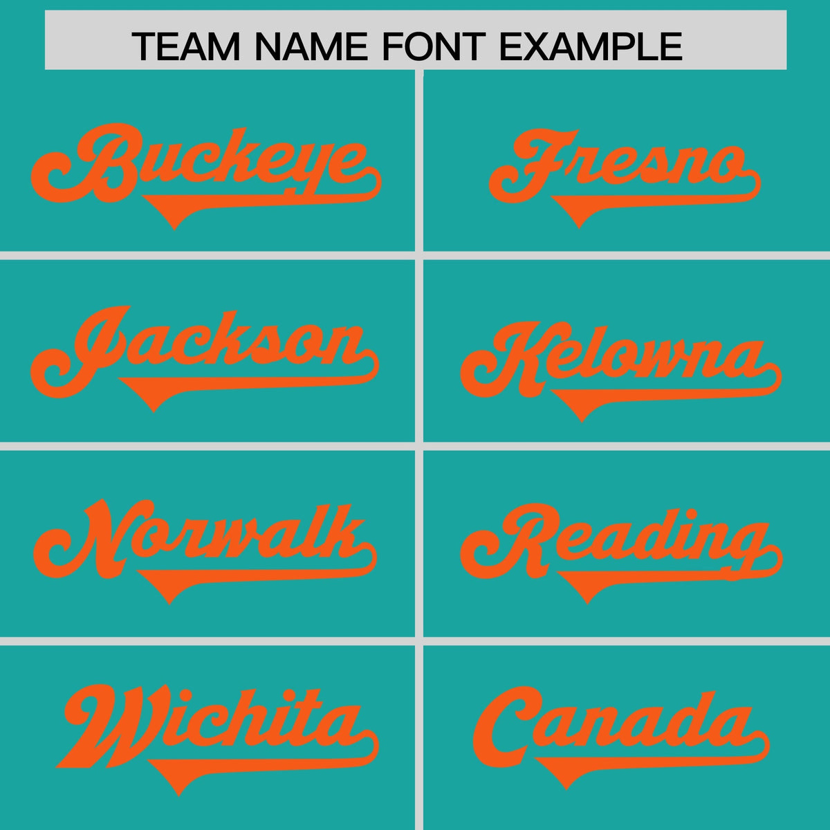 Custom Aqua Orange Personalized Neckline Square Classic Authentic American Football Jersey