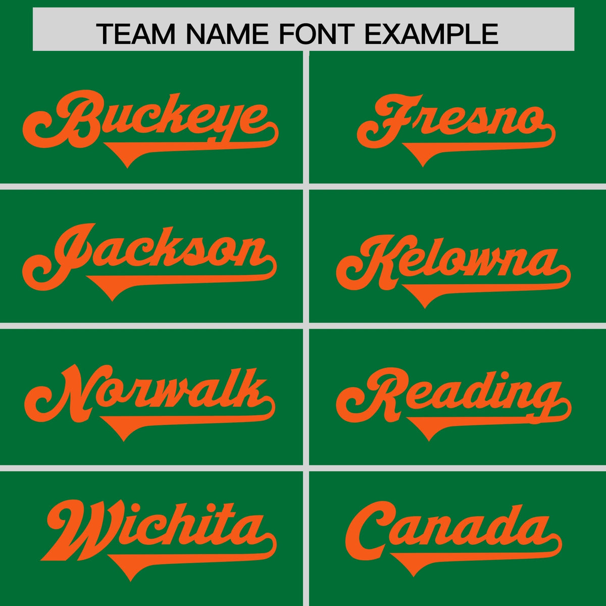 Custom Kelly Green Orange Personalized Neckline Square Classic Authentic American Football Jersey