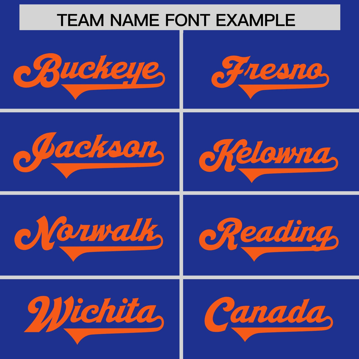 Custom Royal Orange Personalized Neckline Square Classic Authentic American Football Jersey