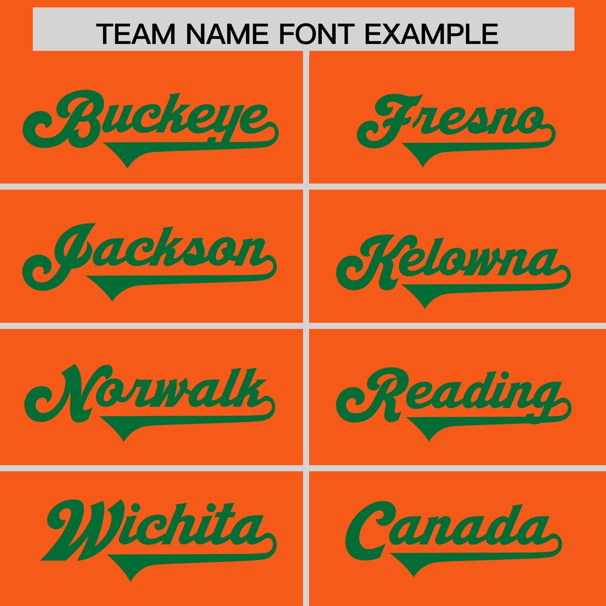 Custom Orange Kelly Green Personalized Neckline Square Classic Authentic American Football Jersey