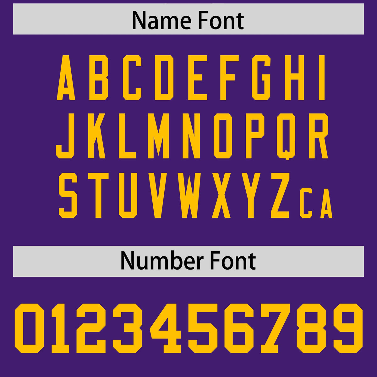 Custom Purple Yellow Personalized Neckline Square Classic Authentic American Football Jersey
