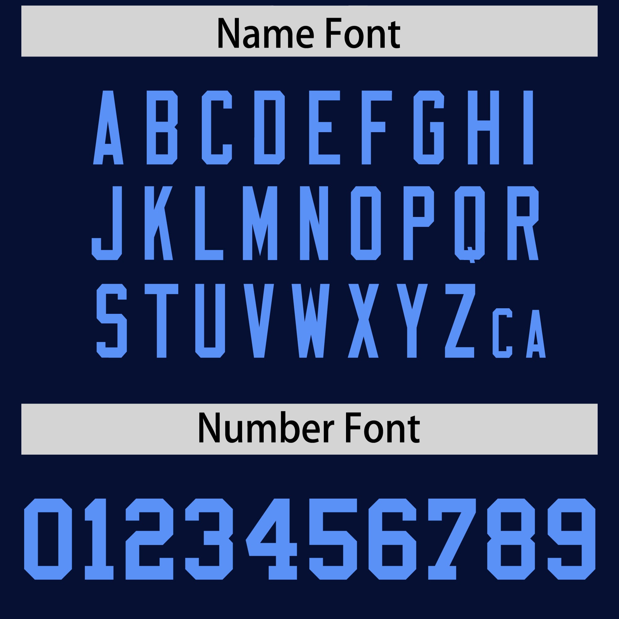 Custom Navy Powder Blue Personalized Neckline Square Classic Authentic American Football Jersey