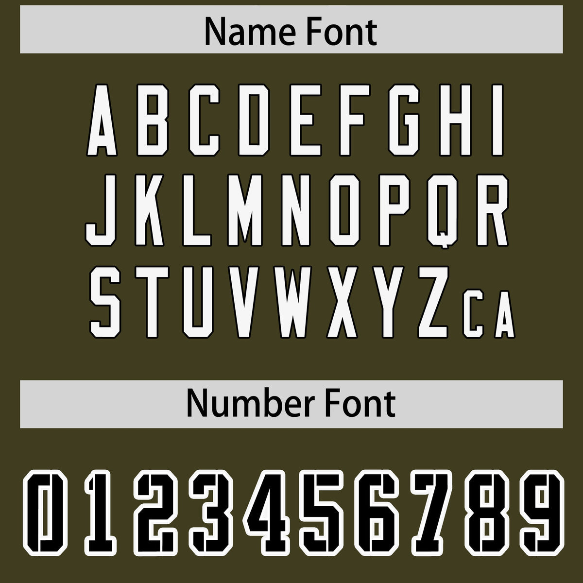 Custom Olive Personalized Shoulder Cut Two-Tone Authentic American Football Jersey