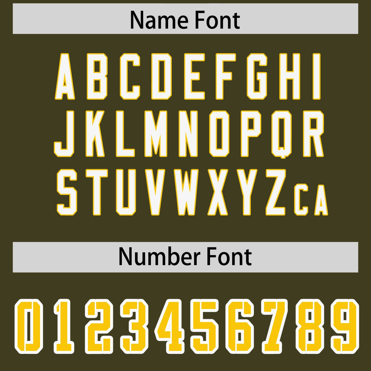 Custom Olive Personalized Shoulder Cut Two-Tone Authentic American Football Jersey