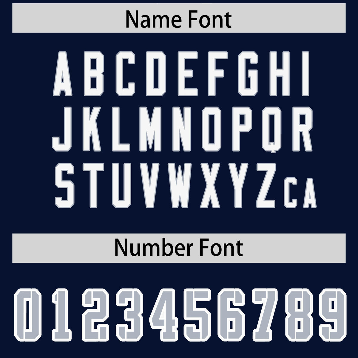 Custom Navy Personalized Shoulder Cut Two-Tone Authentic American Football Jersey