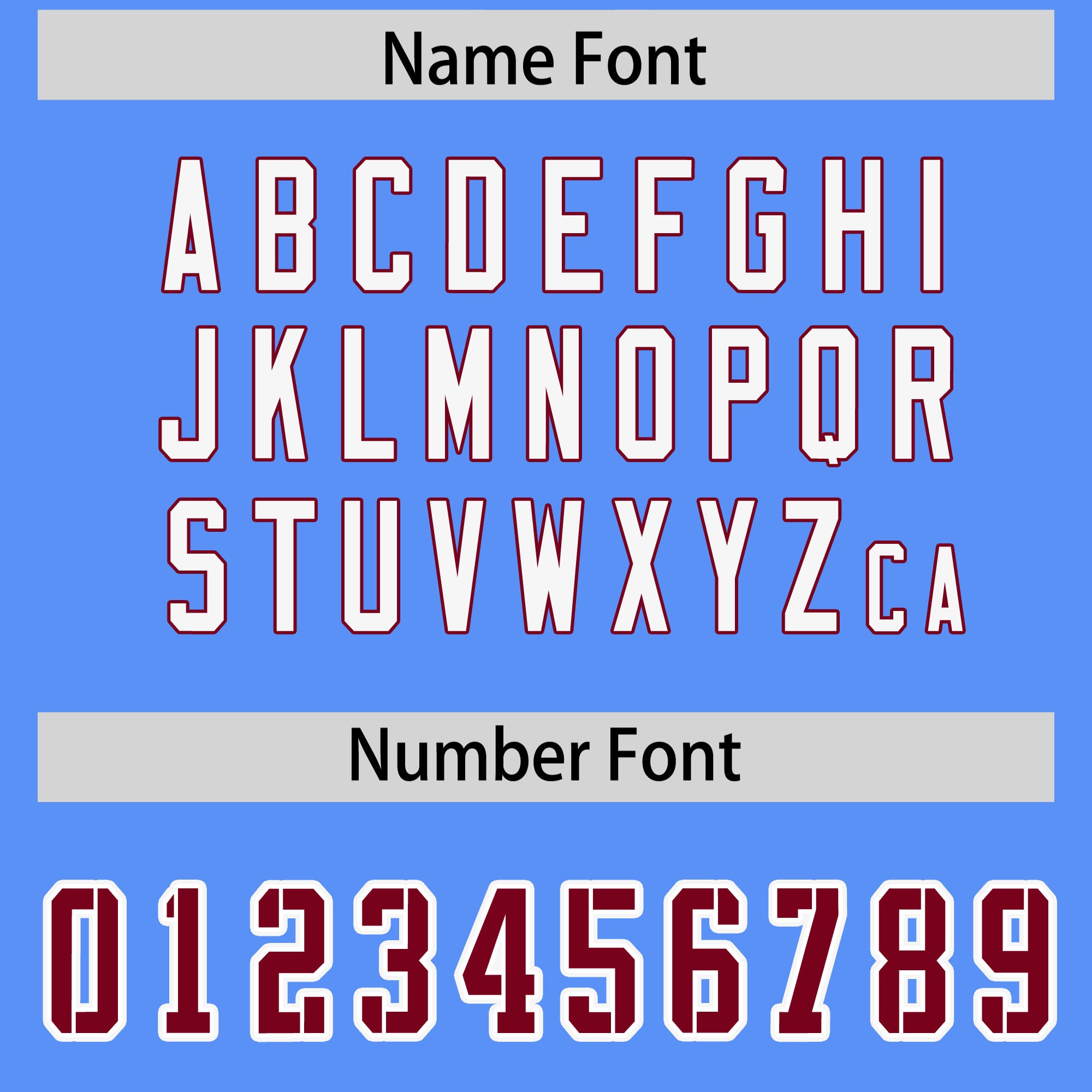 Custom Powder Blue Personalized Shoulder Cut Two-Tone Authentic American Football Jersey