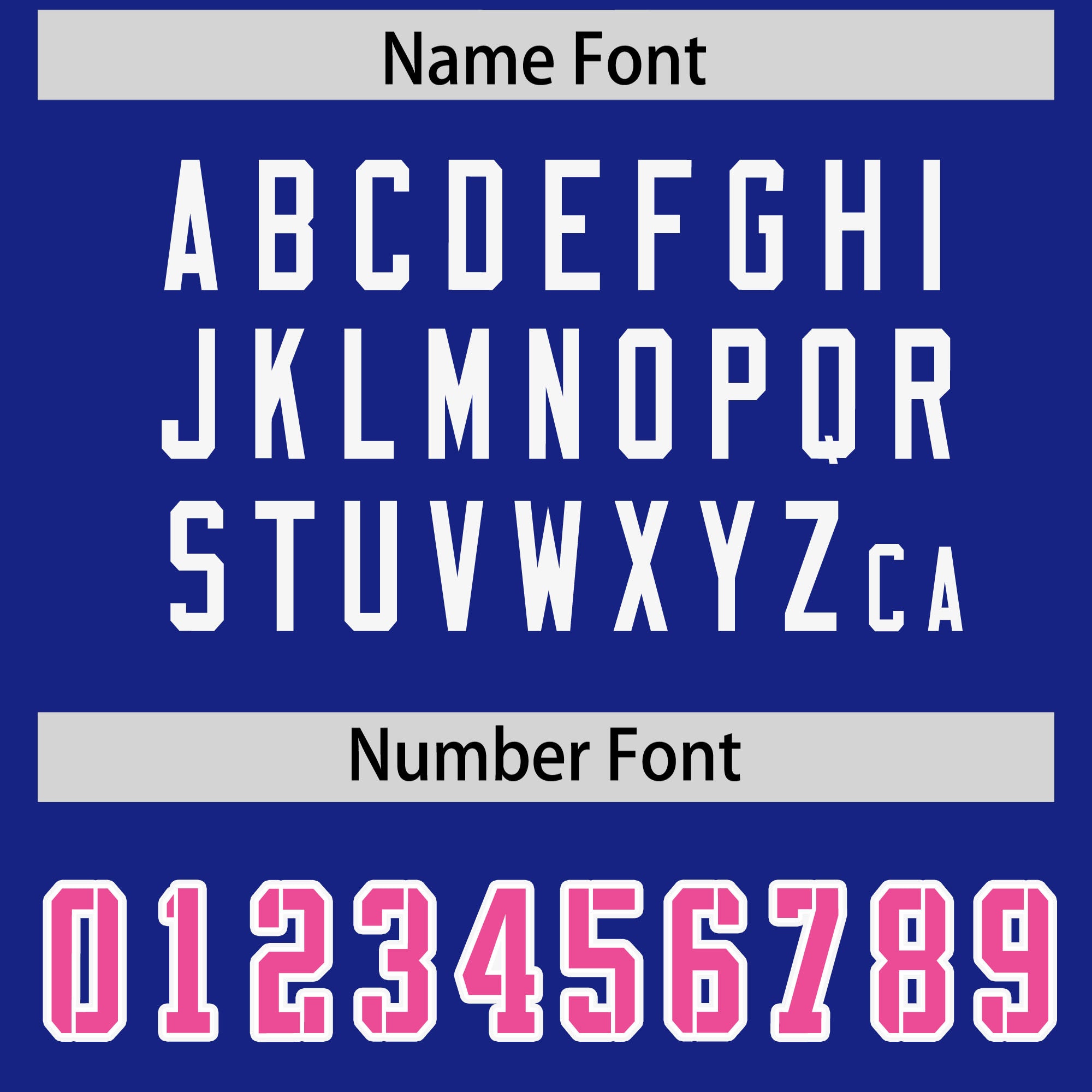 Custom Royal Personalized Shoulder Cut Two-Tone Authentic American Football Jersey