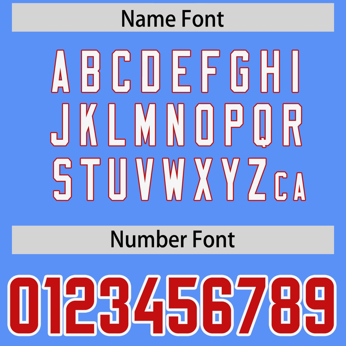 Custom Powder Blue Personalized Shoulder Cut Two-Tone Authentic American Football Jersey