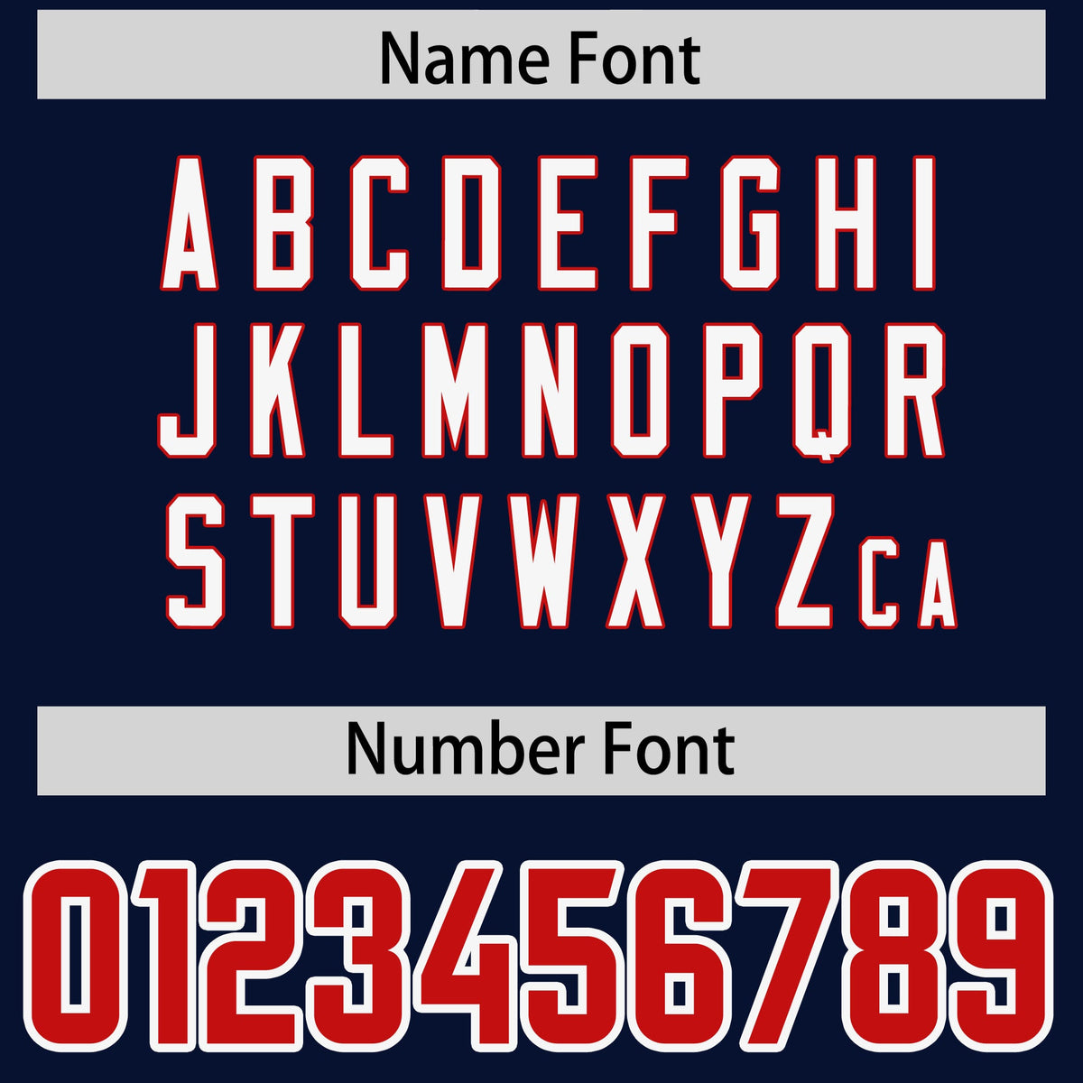 Custom Navy Personalized Shoulder Cut Two-Tone Authentic American Football Jersey