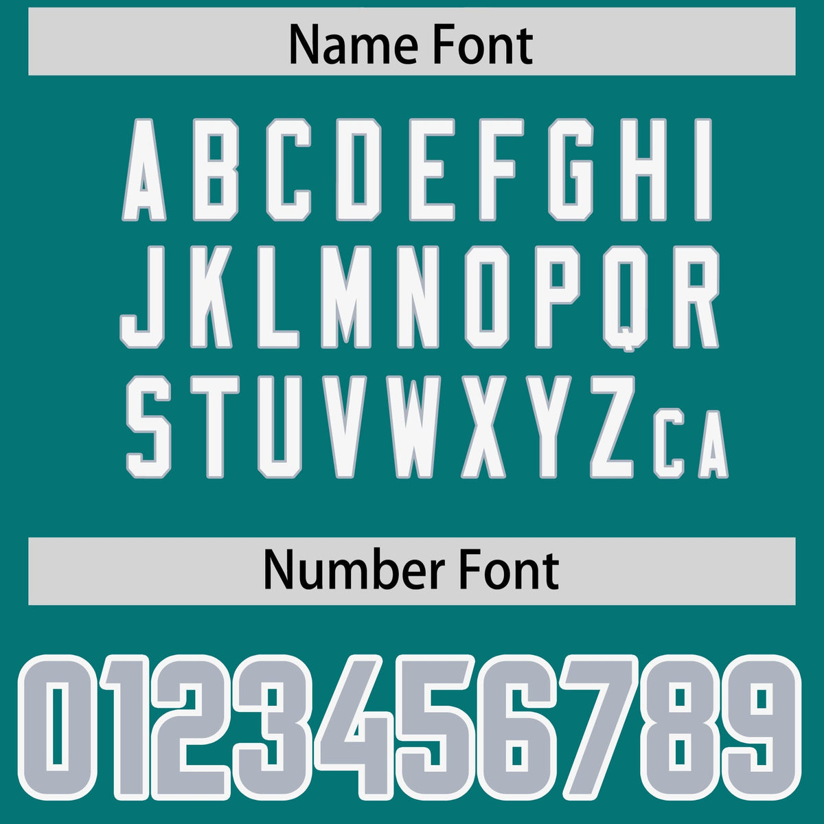 Custom Aqua Personalized Shoulder Cut Two-Tone Authentic American Football Jersey