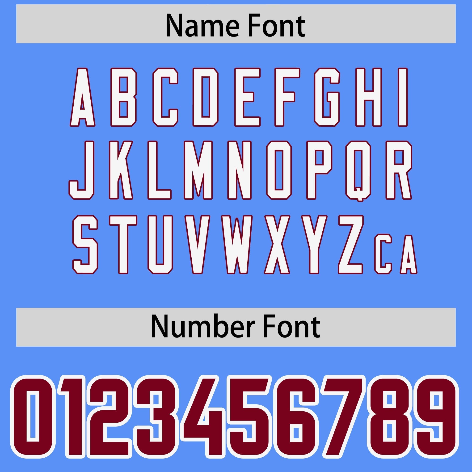 Custom Powder Blue Personalized Shoulder Cut Two-Tone Authentic American Football Jersey