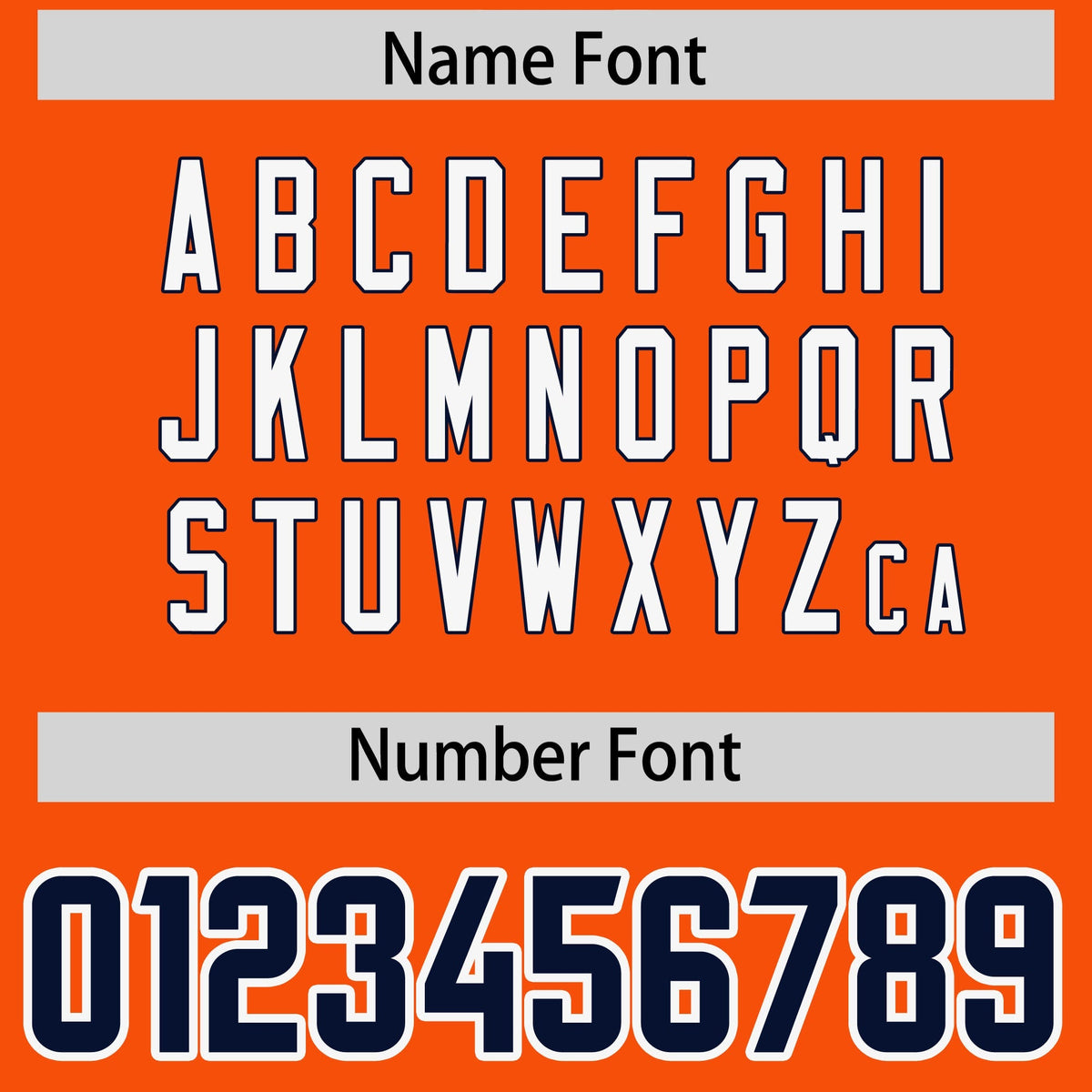 Custom Orange Personalized Shoulder Cut Two-Tone Authentic American Football Jersey