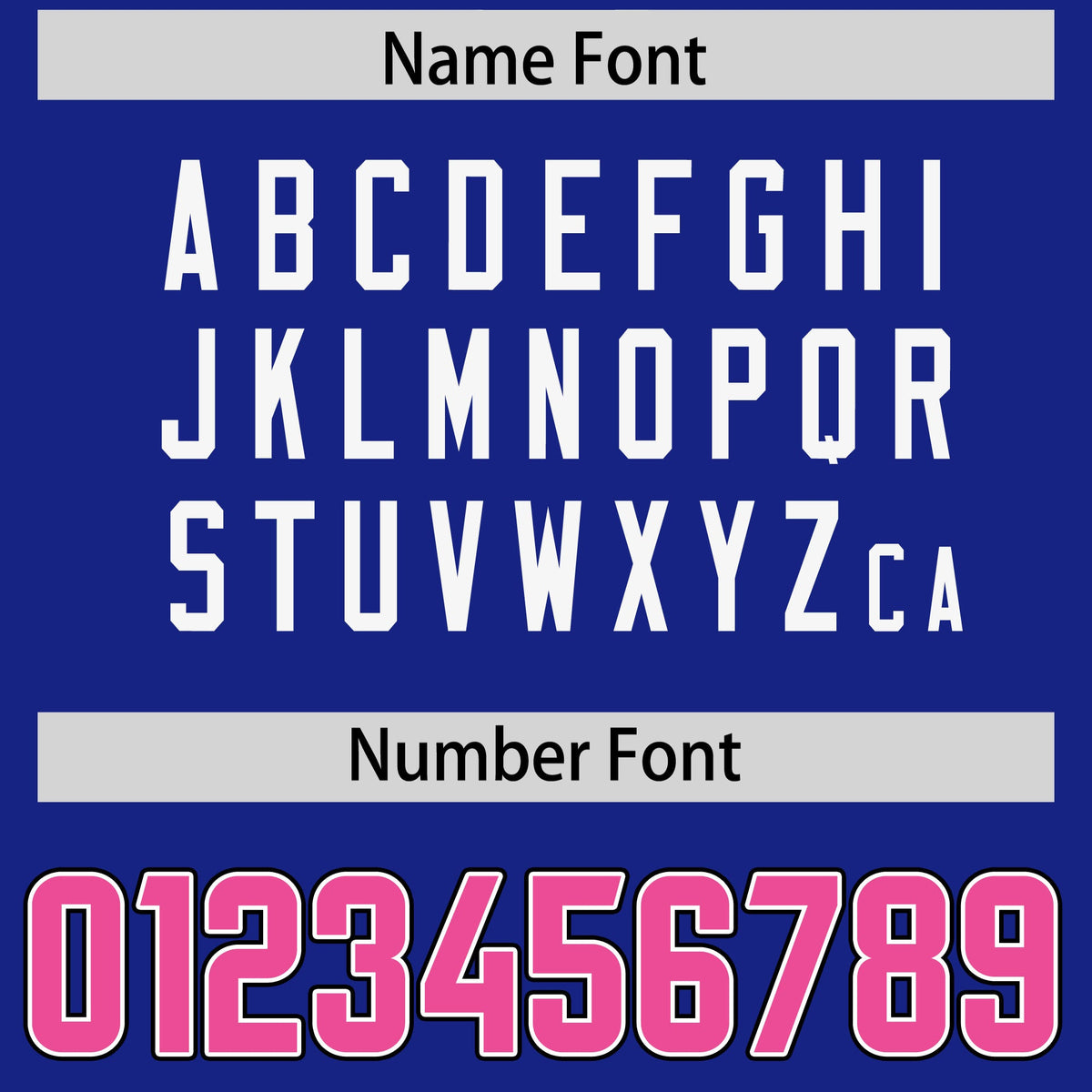 Custom Royal Personalized Shoulder Cut Two-Tone Authentic American Football Jersey