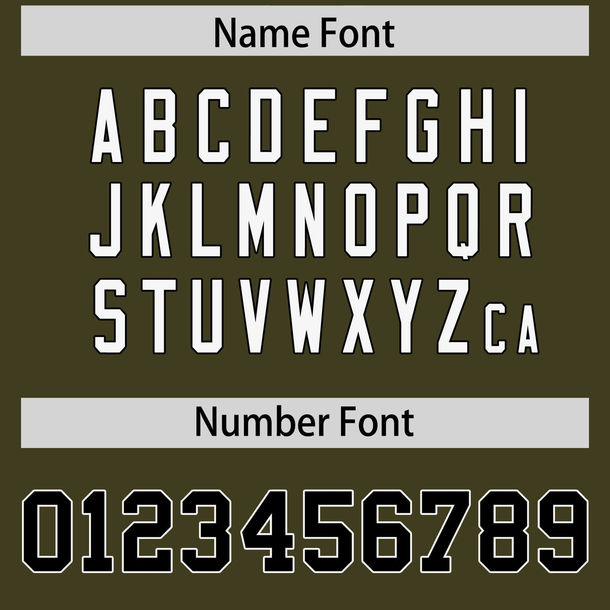 Custom Olive Personalized Shoulder Cut Two-Tone Authentic American Football Jersey