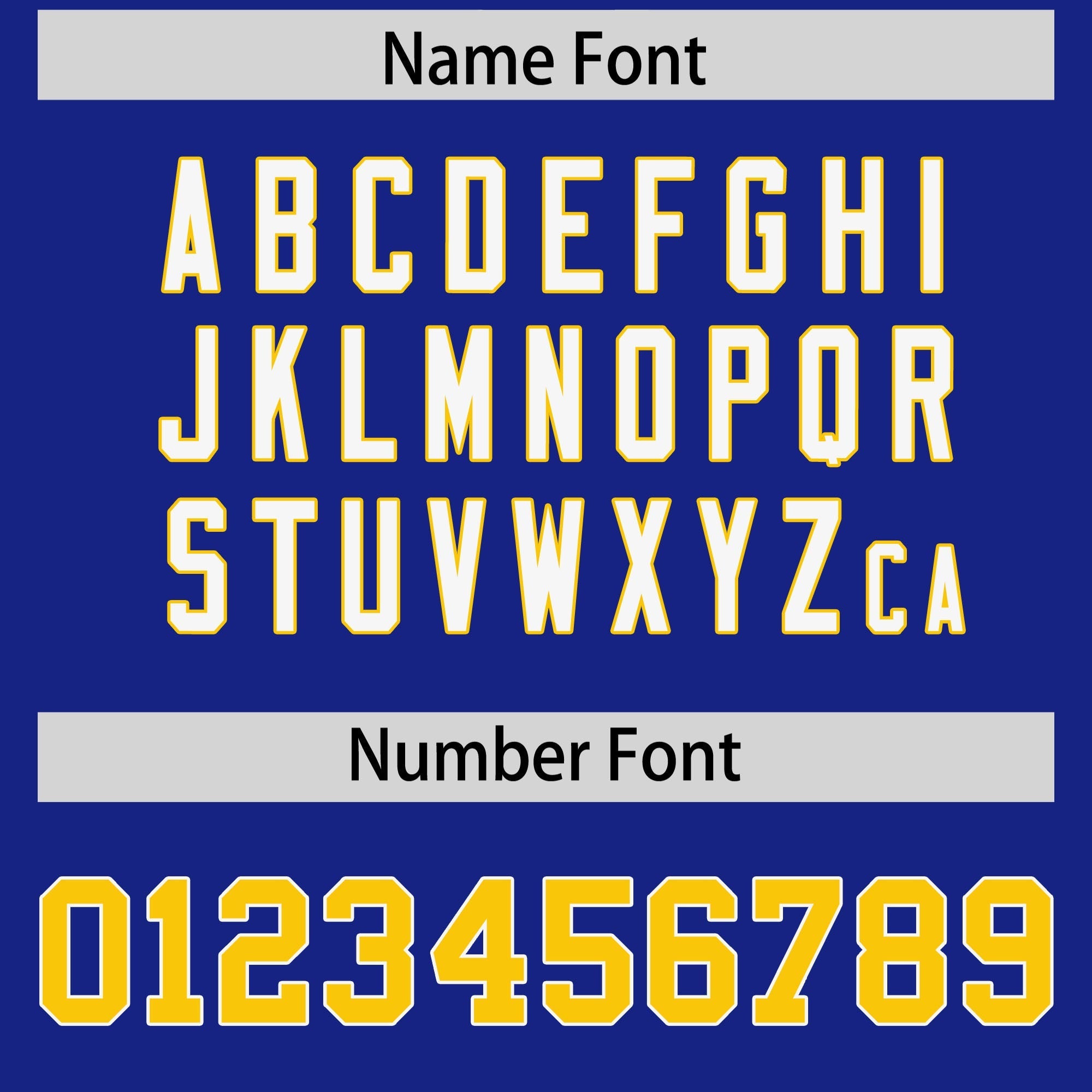 Custom Royal Personalized Shoulder Cut Two-Tone Authentic American Football Jersey