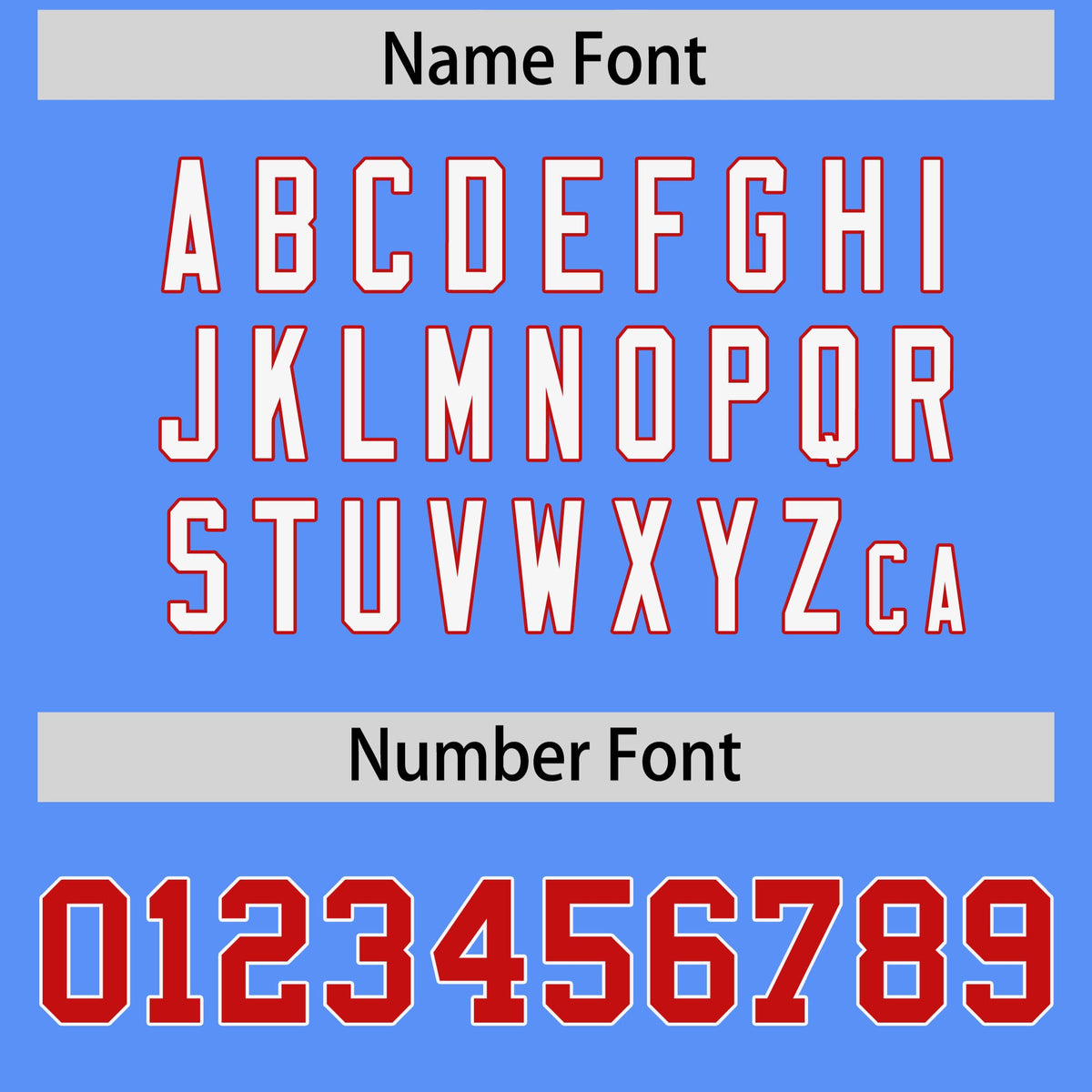 Custom Powder Blue Personalized Shoulder Cut Two-Tone Authentic American Football Jersey