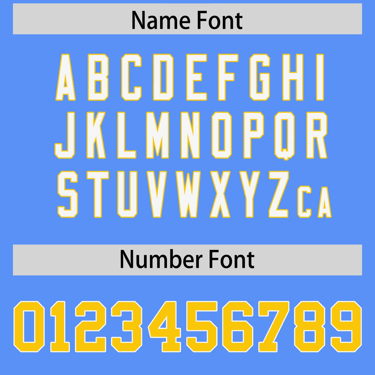 Custom Powder Blue Personalized Shoulder Cut Two-Tone Authentic American Football Jersey