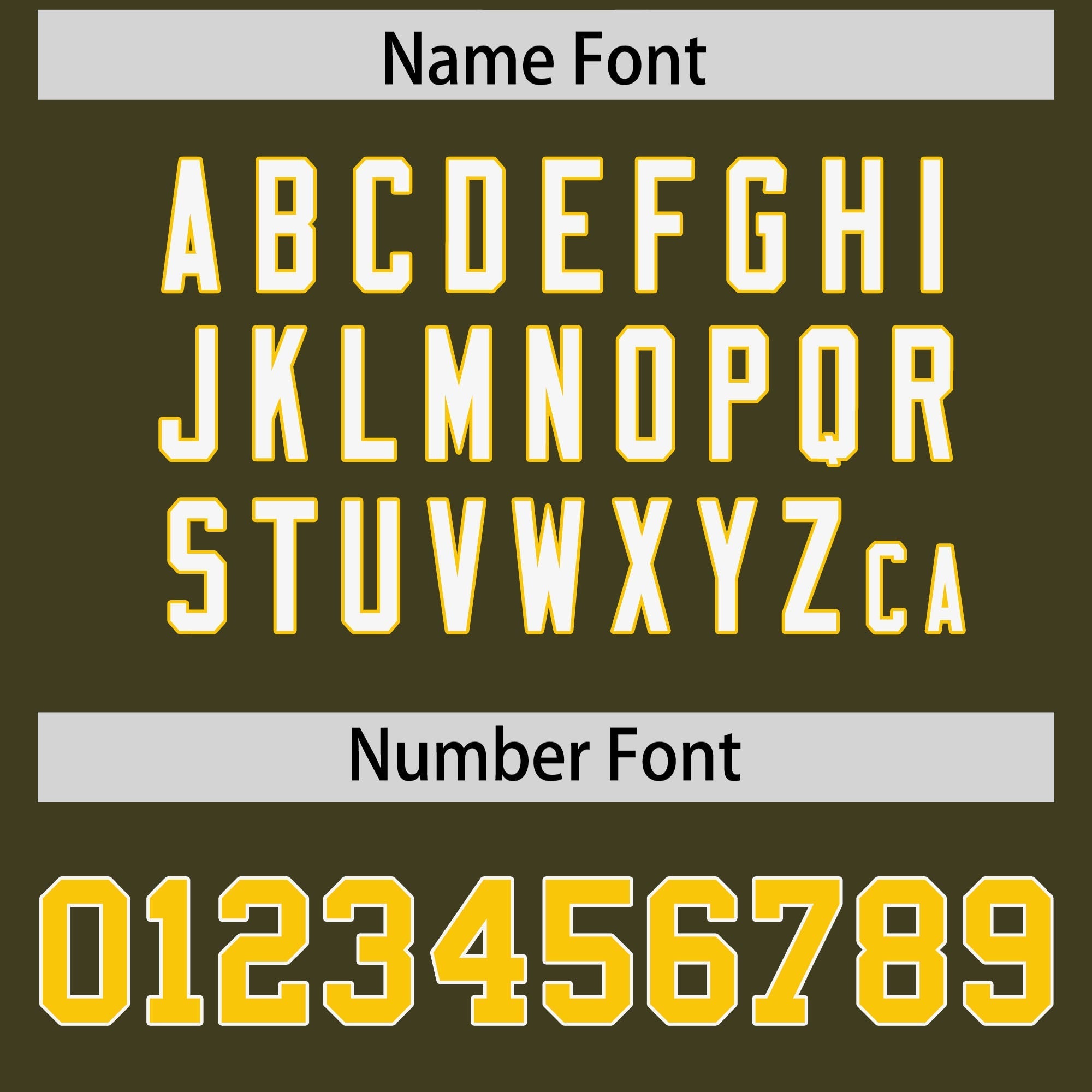 Custom Olive Personalized Shoulder Cut Two-Tone Authentic American Football Jersey